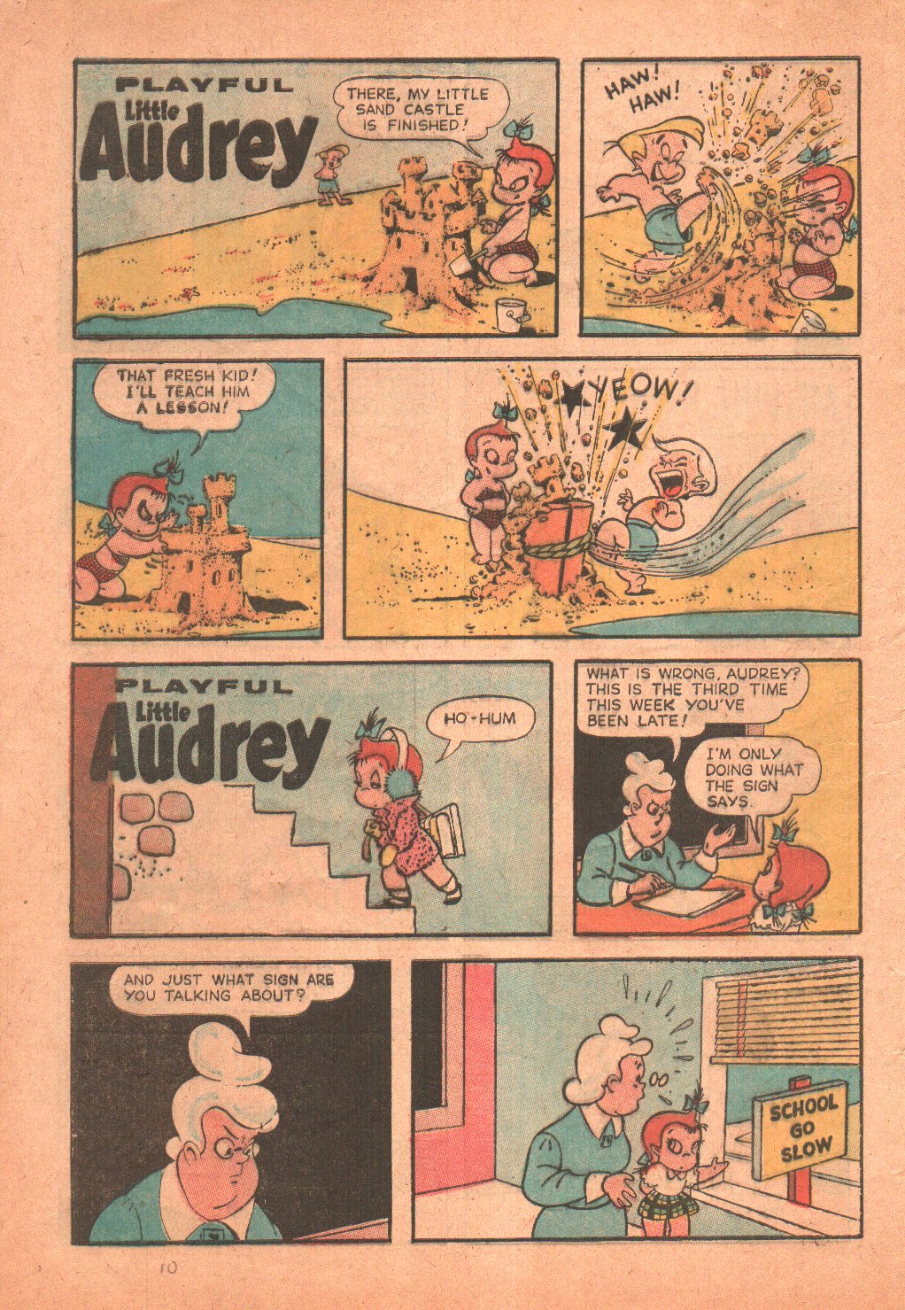 Read online Playful Little Audrey comic -  Issue #7 - 9