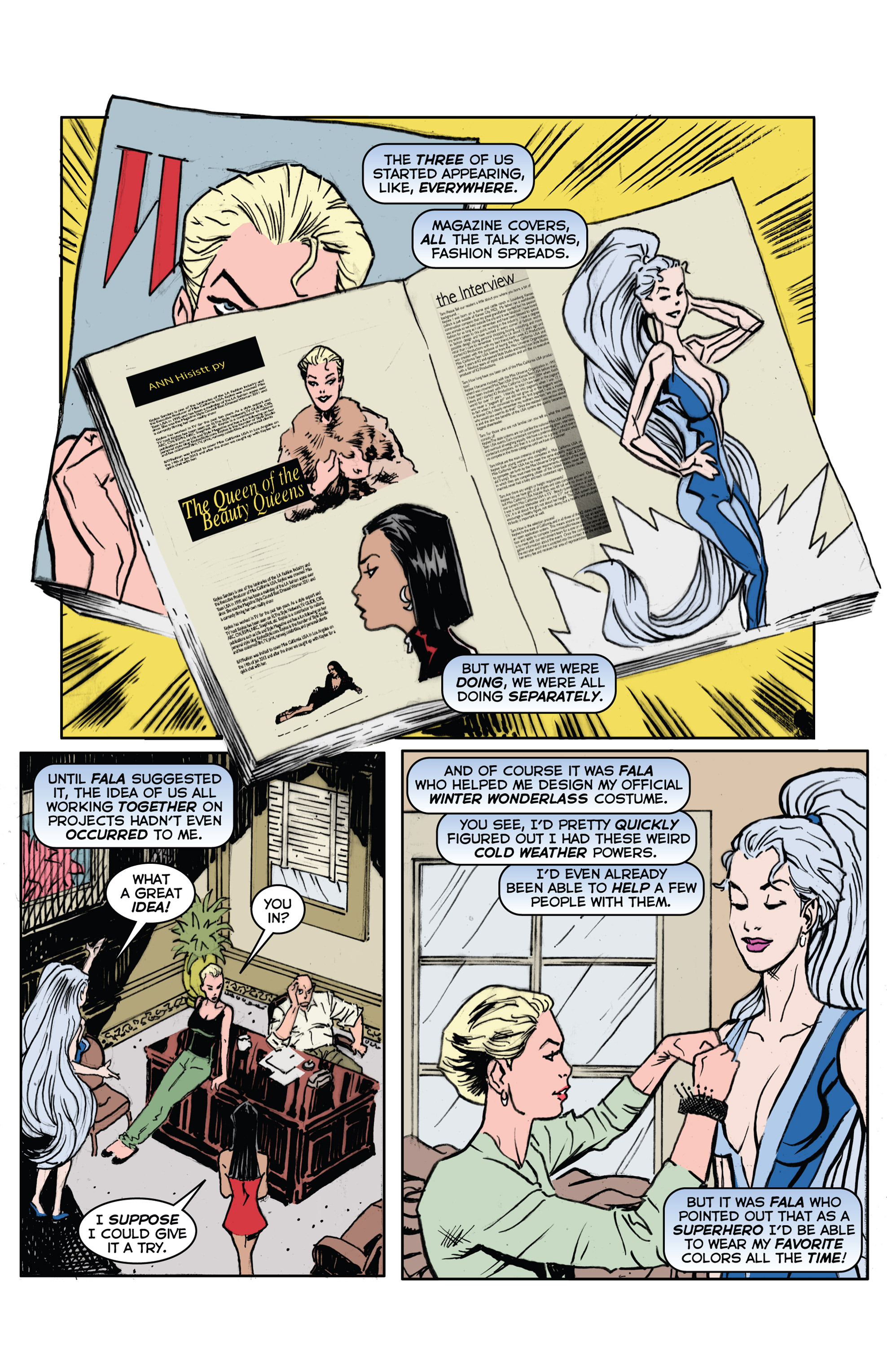Read online Champions Adventures comic -  Issue #9 - 23