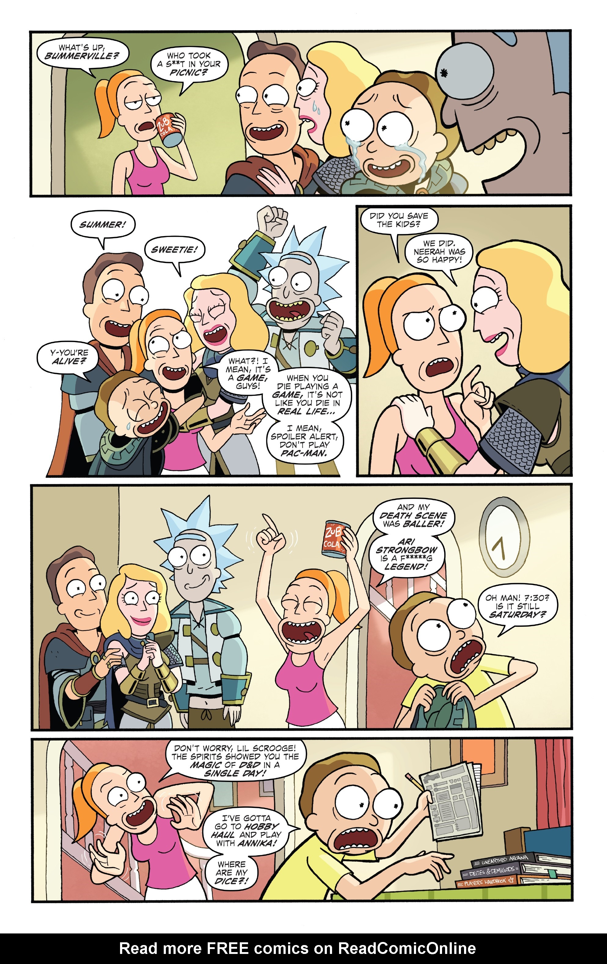 Read online Rick and Morty vs Dungeons & Dragons comic -  Issue #4 - 24