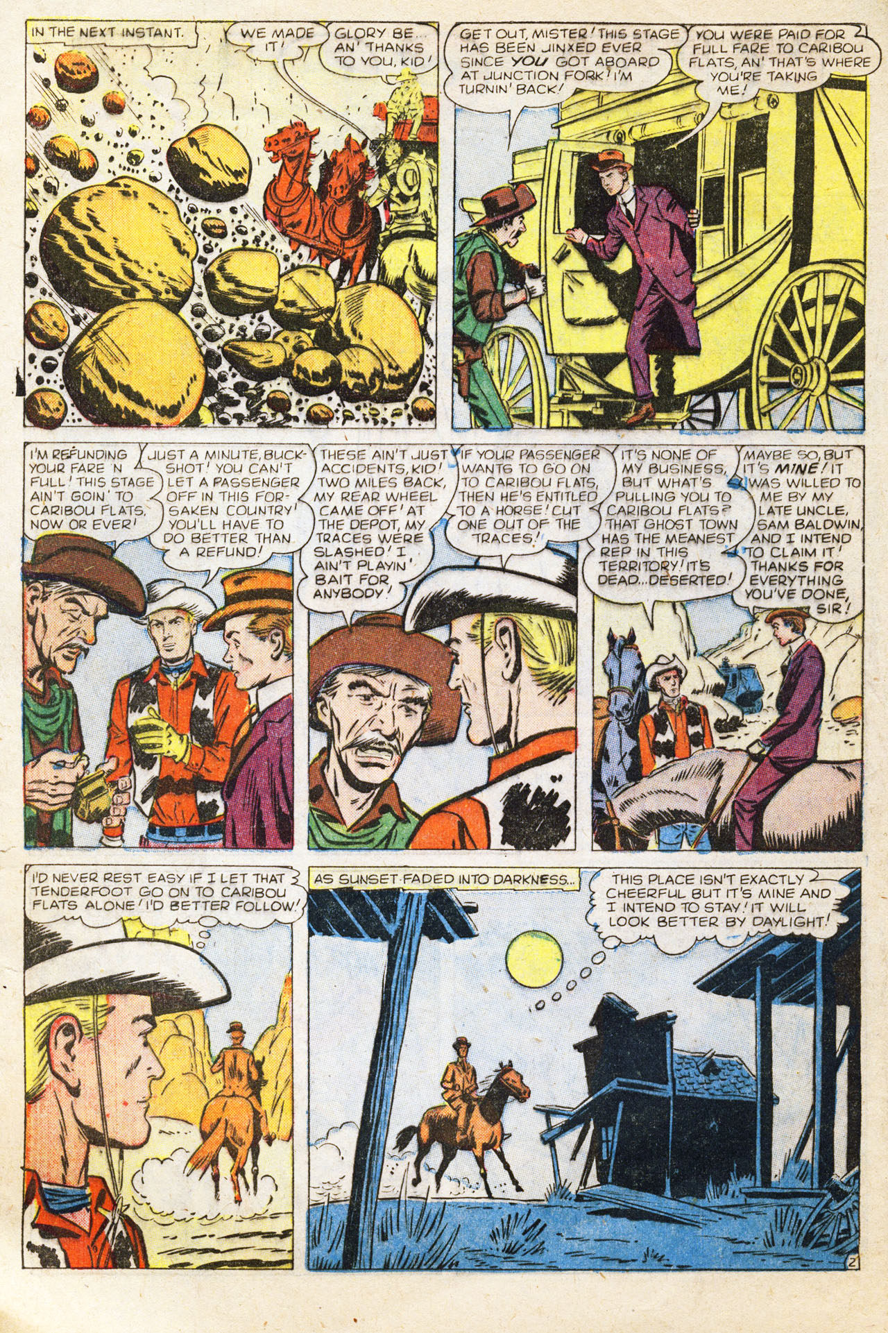 Read online Gunsmoke Western comic -  Issue #38 - 4