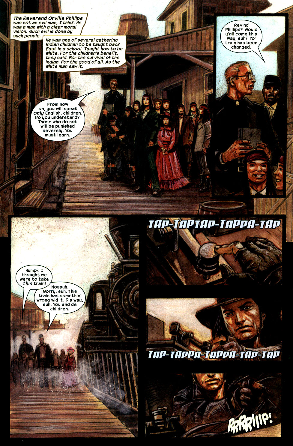 Read online Apache Skies comic -  Issue #3 - 17