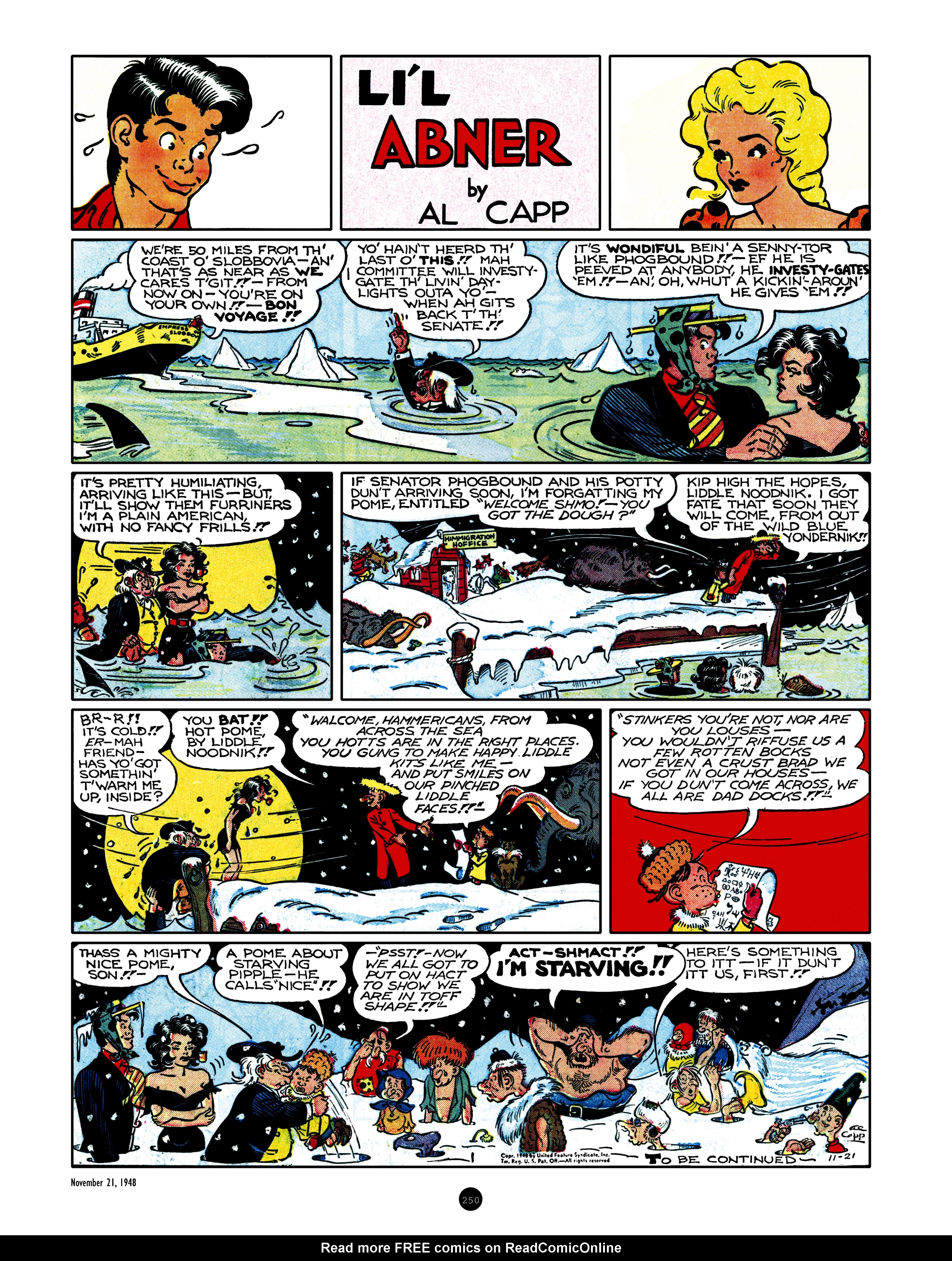 Read online Al Capp's Li'l Abner Complete Daily & Color Sunday Comics comic -  Issue # TPB 7 (Part 3) - 51