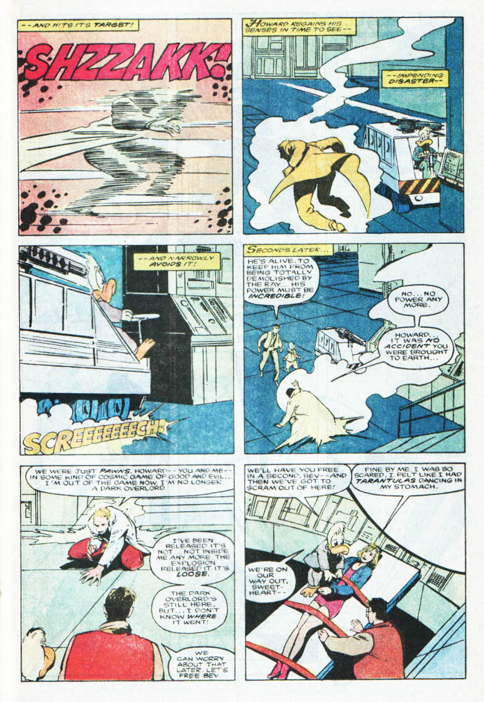 Read online Howard The Duck: The Movie comic -  Issue #3 - 16