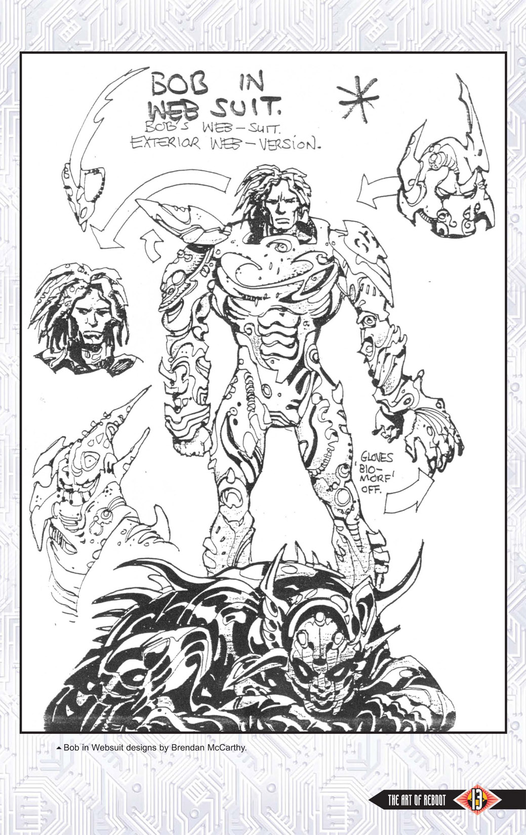 Read online The Art of Reboot comic -  Issue # TPB - 13