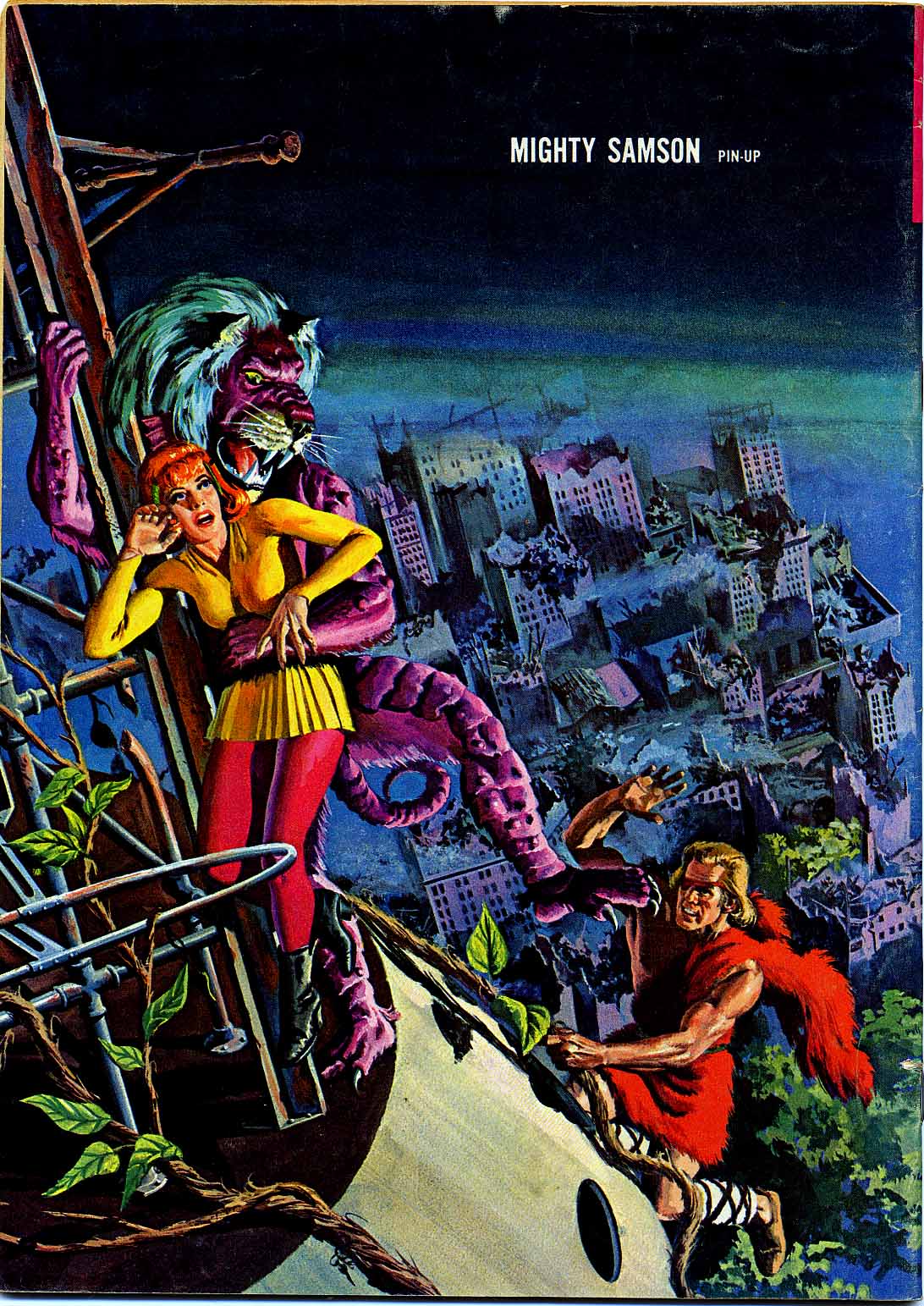 Read online Mighty Samson (1964) comic -  Issue #5 - 36