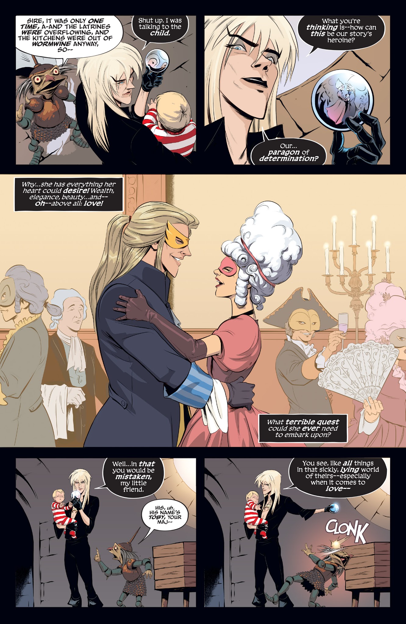 Read online Jim Henson's Labyrinth: Coronation comic -  Issue #1 - 7