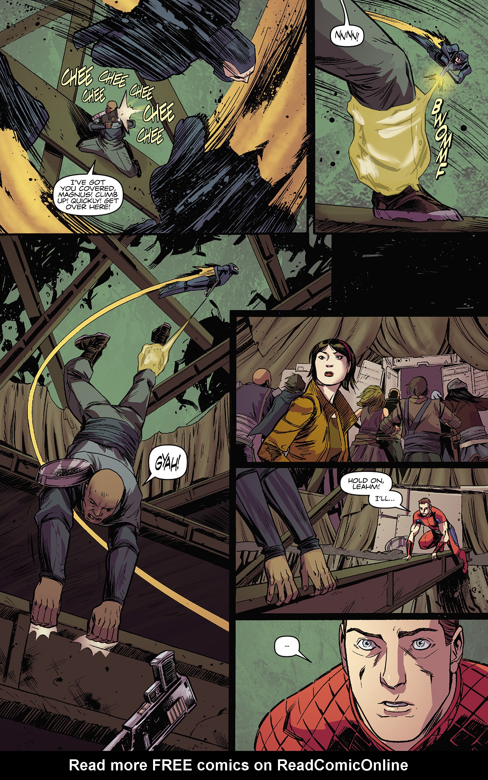 Read online Magnus Robot Fighter (2014) comic -  Issue #5 - 17