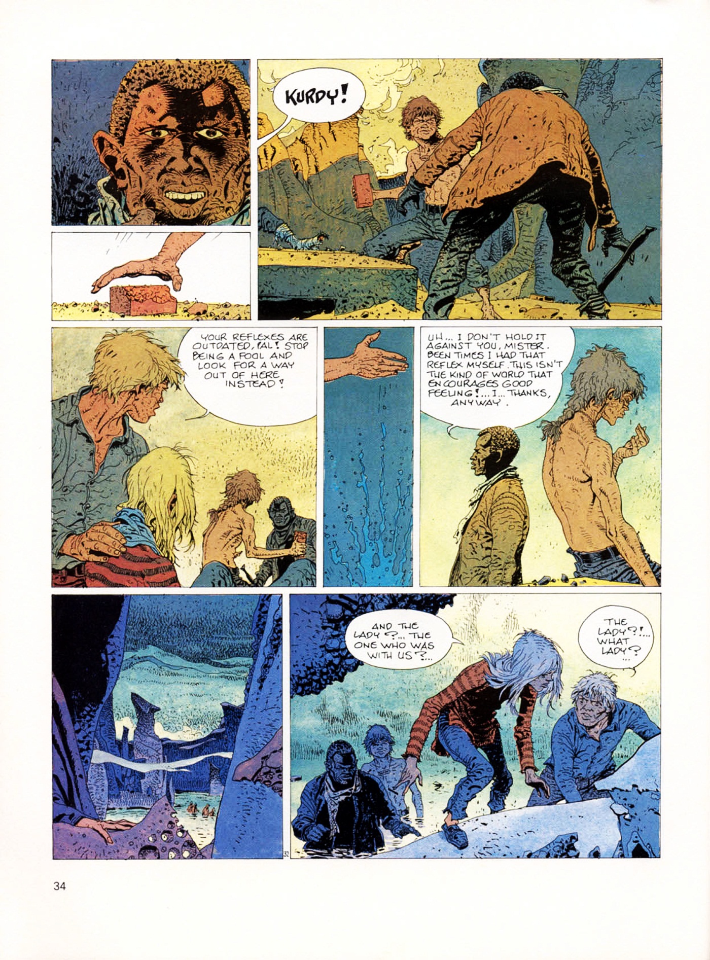 Read online The Survivors! (1982) comic -  Issue #2 - 35