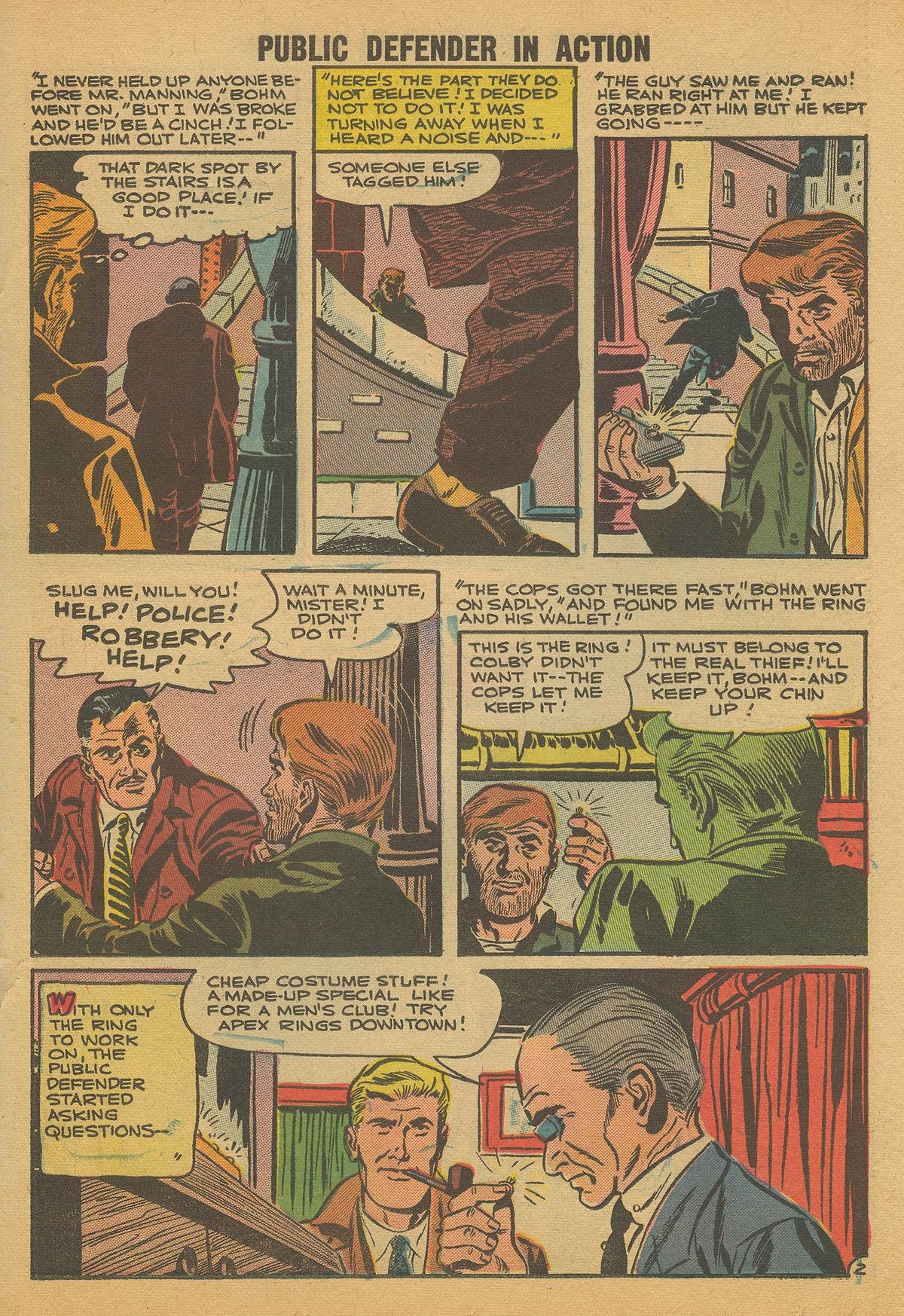 Read online Public Defender in Action comic -  Issue #11 - 19