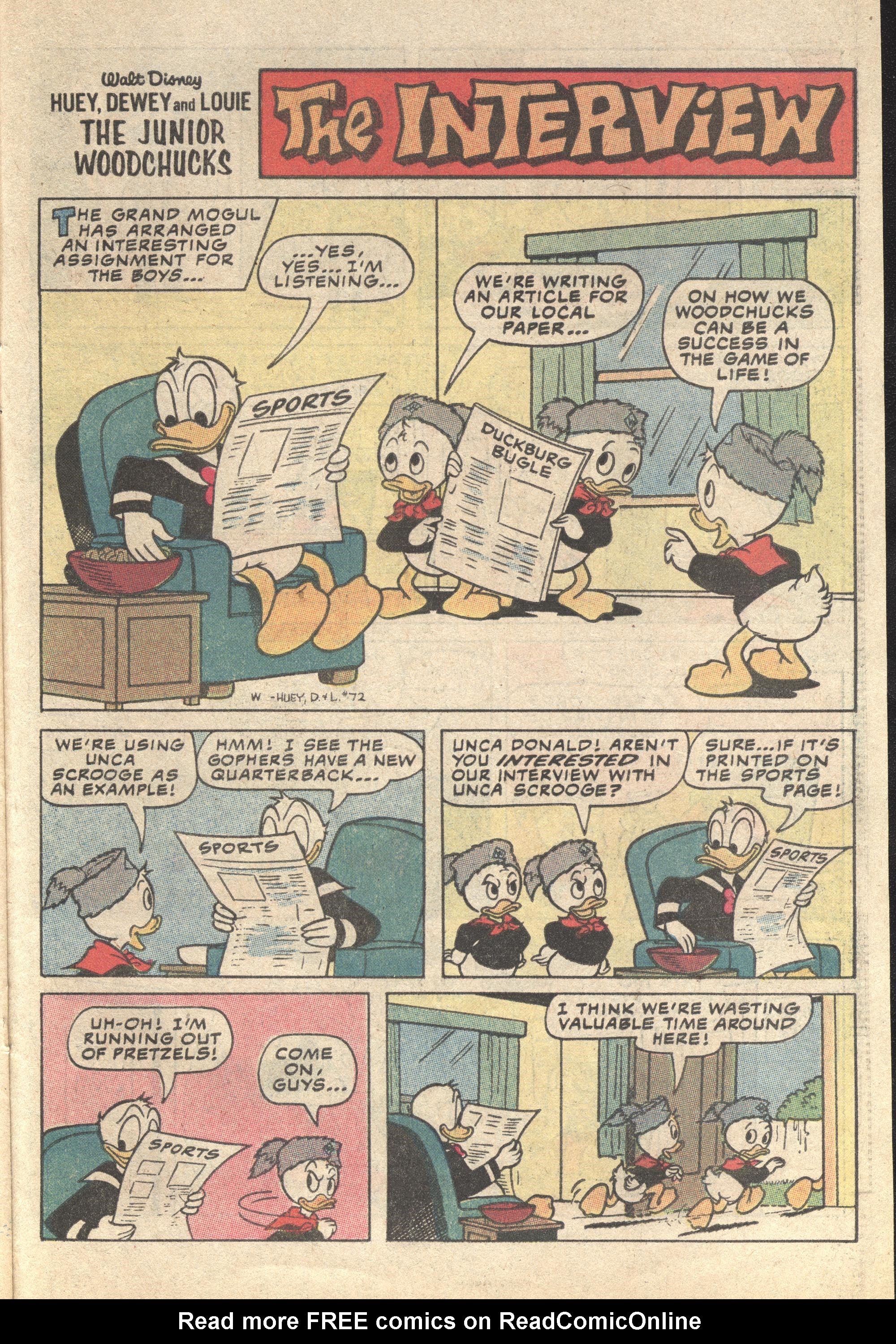 Read online Huey, Dewey, and Louie Junior Woodchucks comic -  Issue #72 - 27