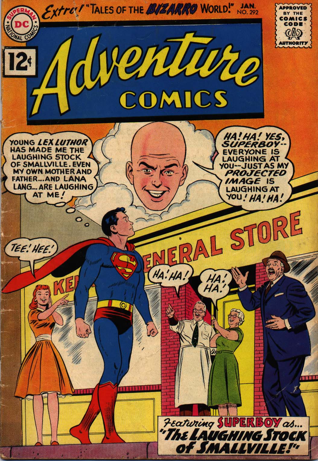 Read online Adventure Comics (1938) comic -  Issue #292 - 1