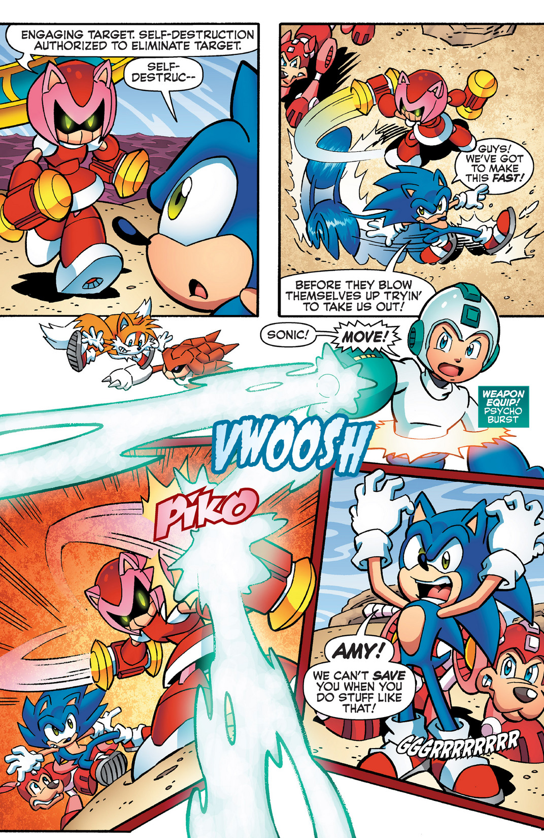 Read online Sonic Mega Man Worlds Collide comic -  Issue # Vol 2 - 90