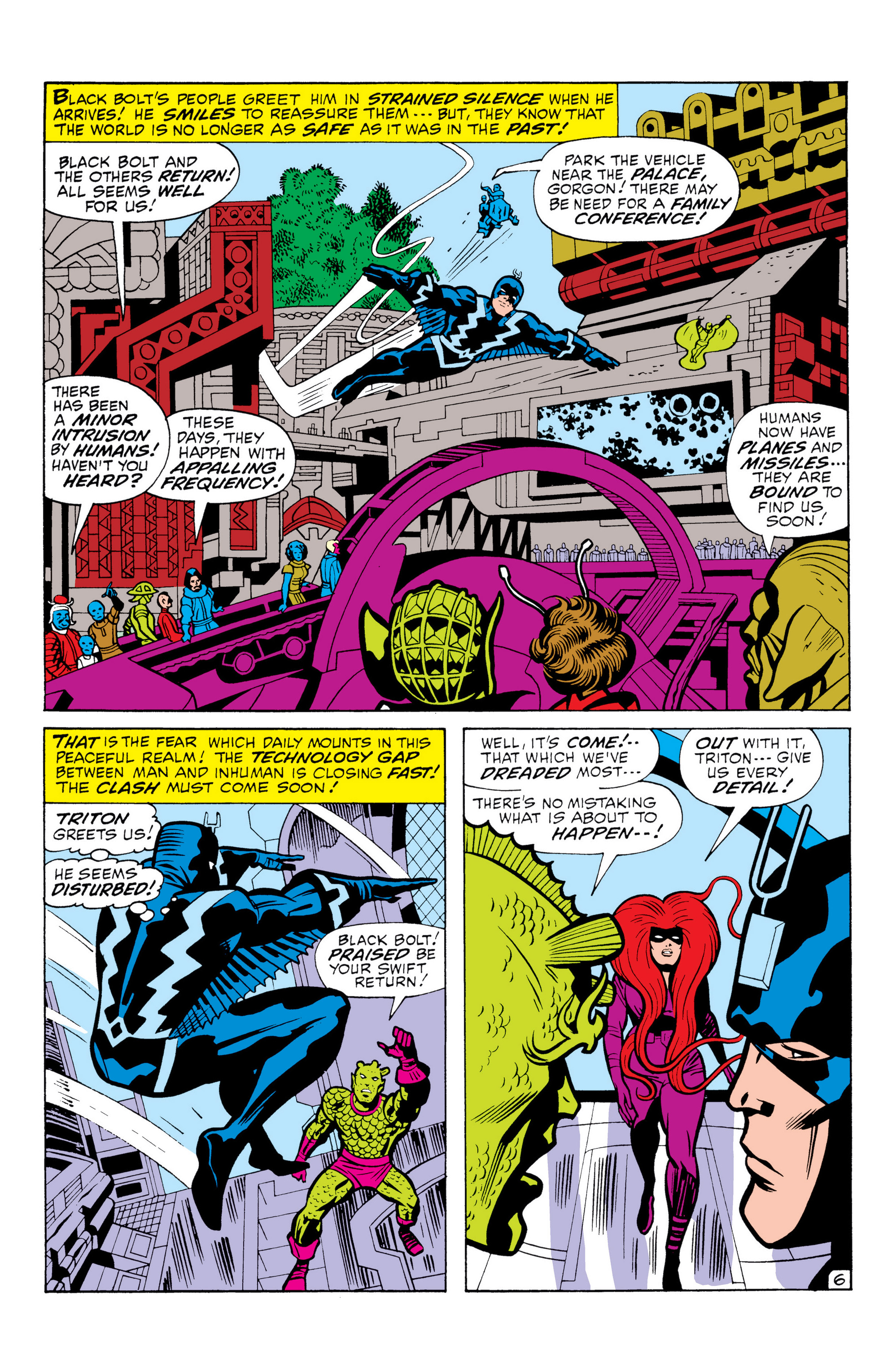Read online Marvel Masterworks: The Inhumans comic -  Issue # TPB 1 (Part 1) - 75