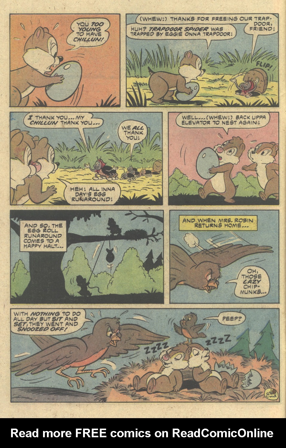 Read online Walt Disney Chip 'n' Dale comic -  Issue #61 - 10