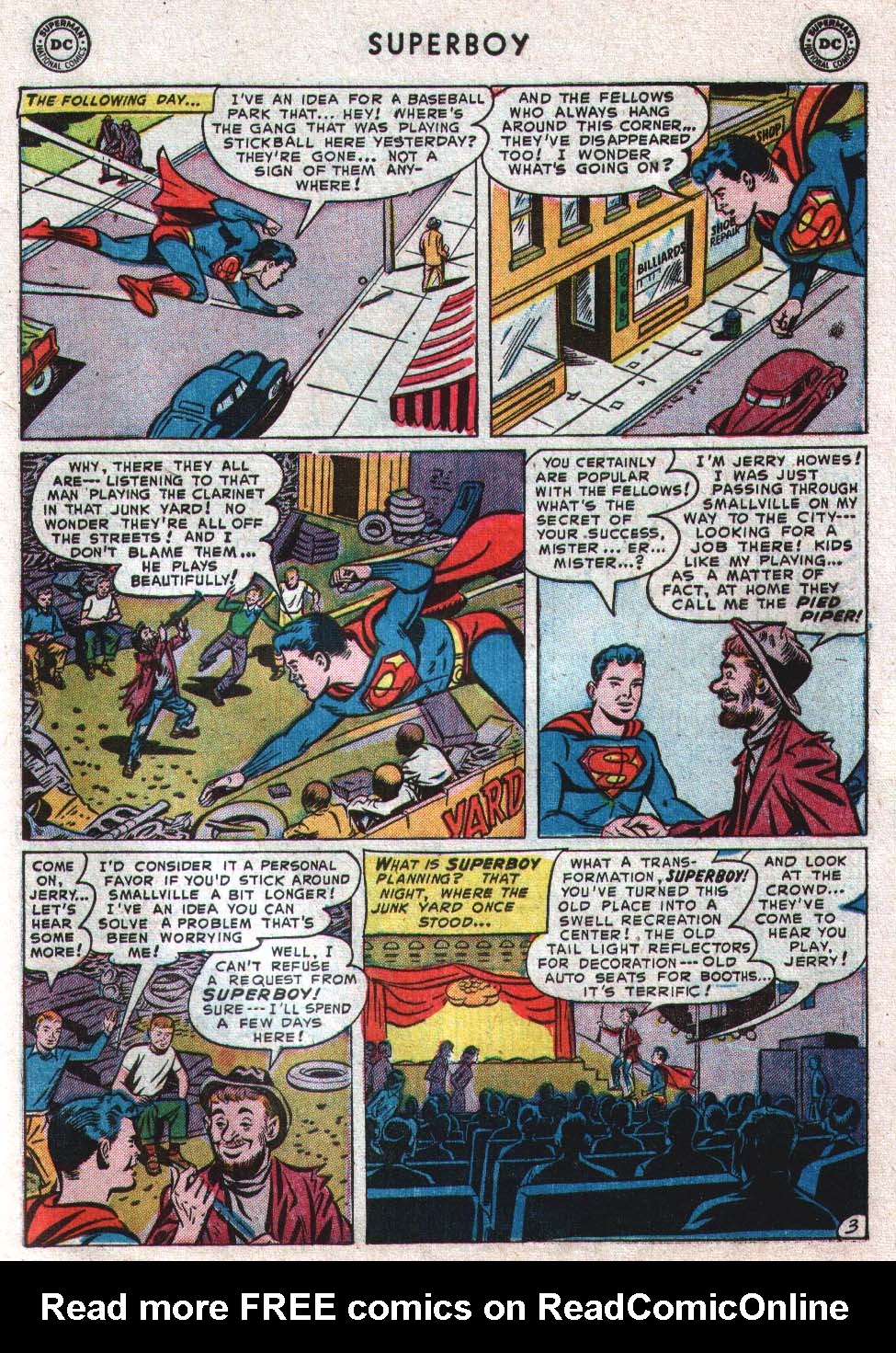 Read online Superboy (1949) comic -  Issue #27 - 4