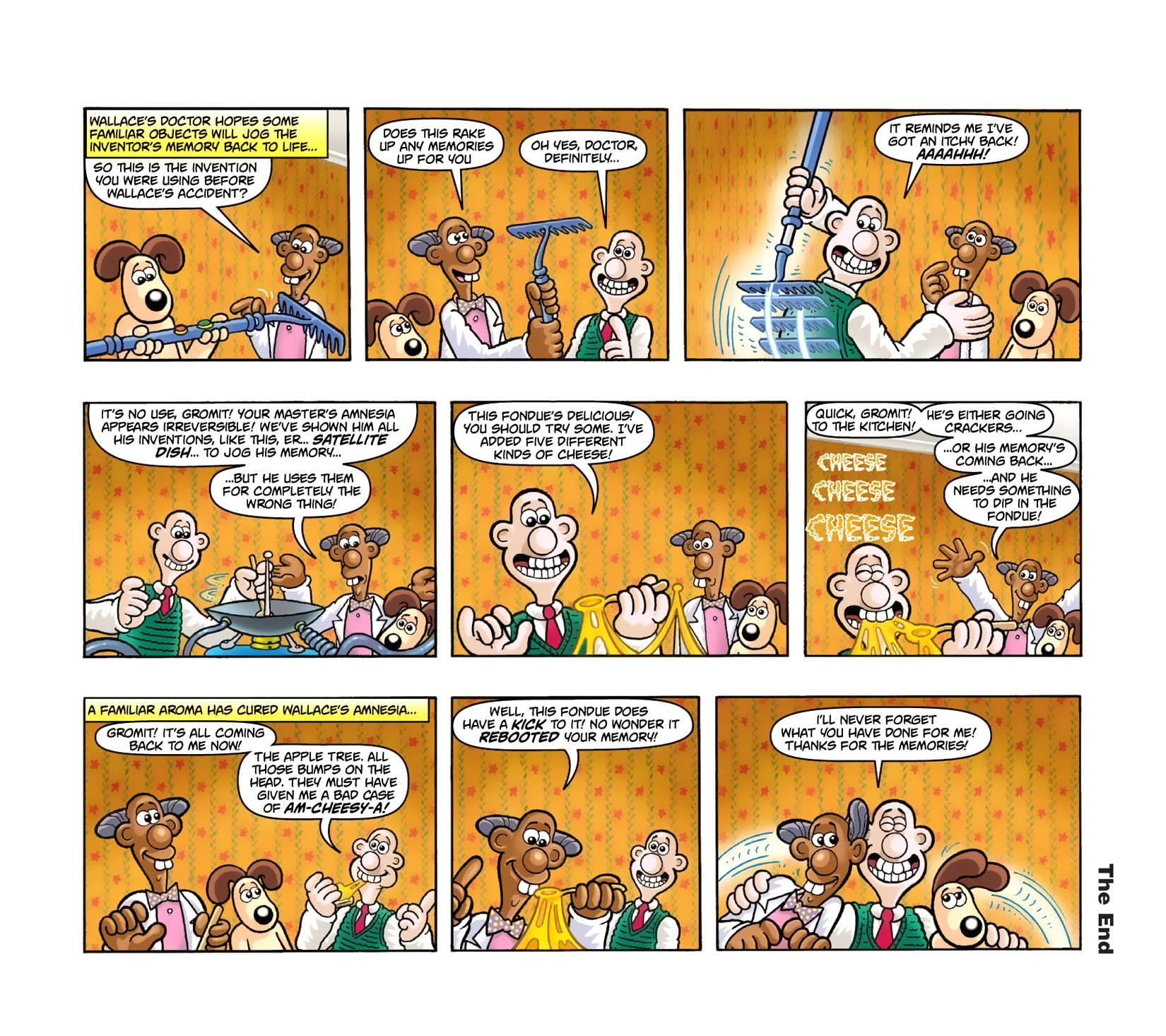 Read online Wallace & Gromit Dailies comic -  Issue #7 - 17