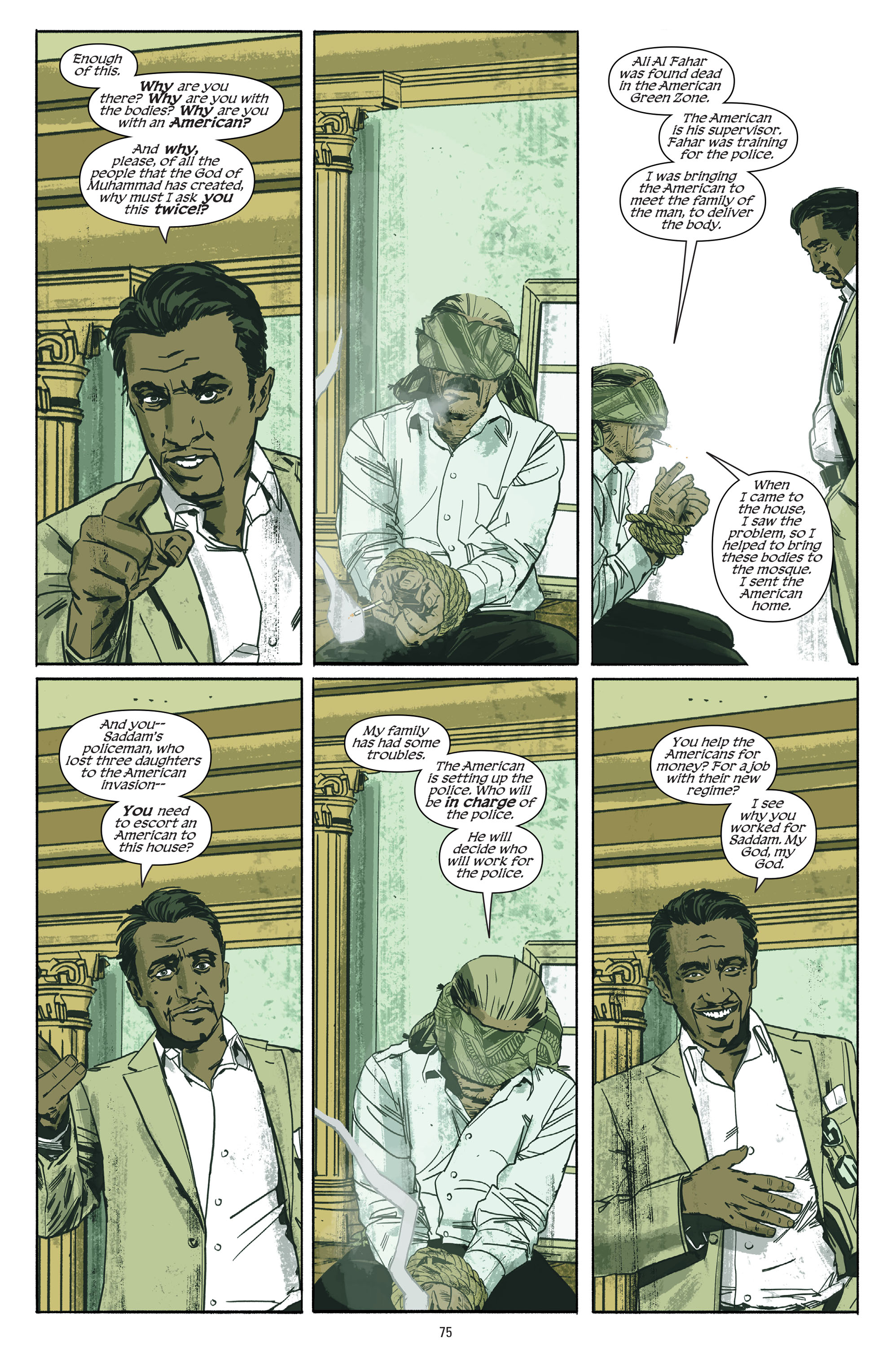 Read online The Sheriff of Babylon comic -  Issue # _The Deluxe Edition (Part 1) - 72