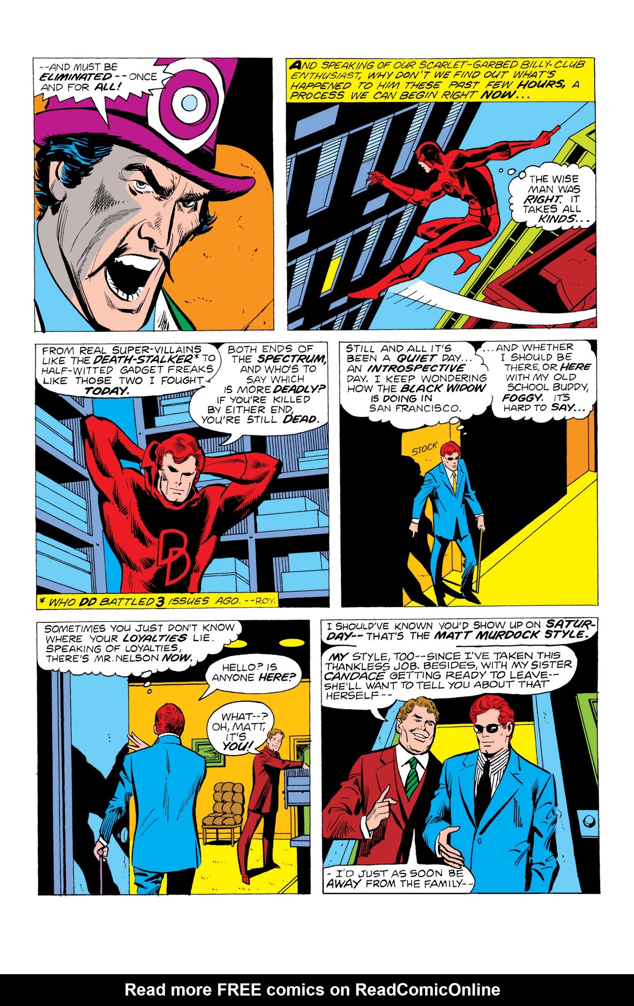 Read online Marvel Masterworks: Daredevil comic -  Issue # TPB 11 - 21