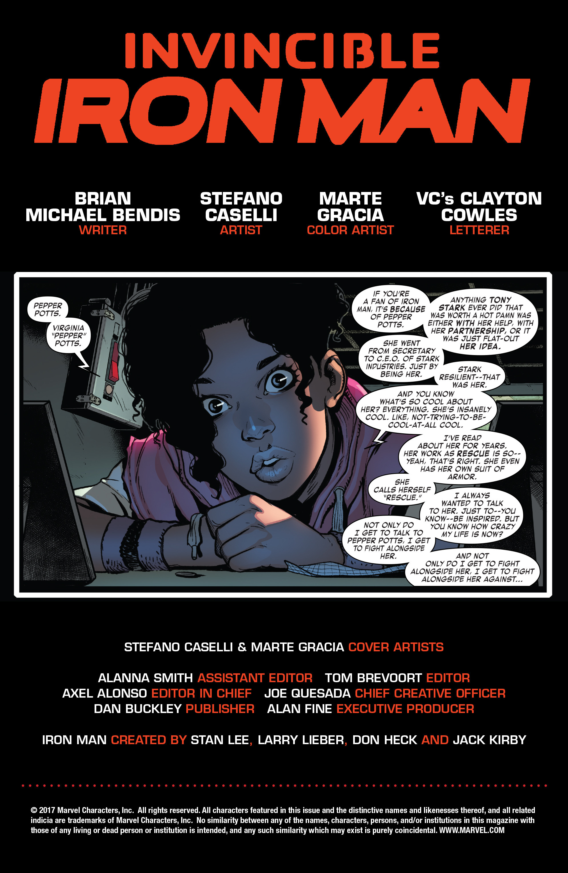 Read online Invincible Iron Man (2016) comic -  Issue #4 - 2