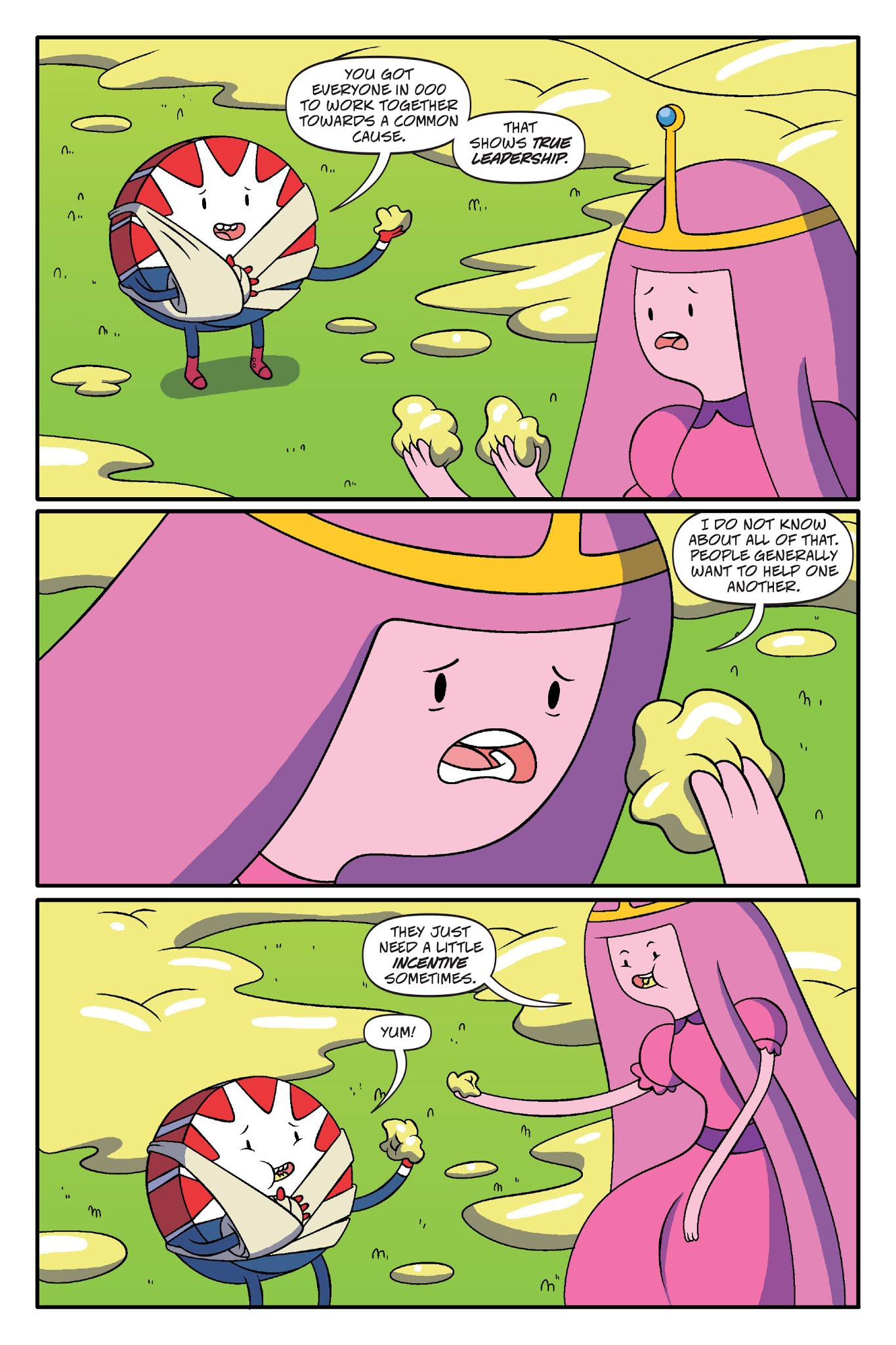 Read online Adventure Time: President Bubblegum comic -  Issue # TPB - 137