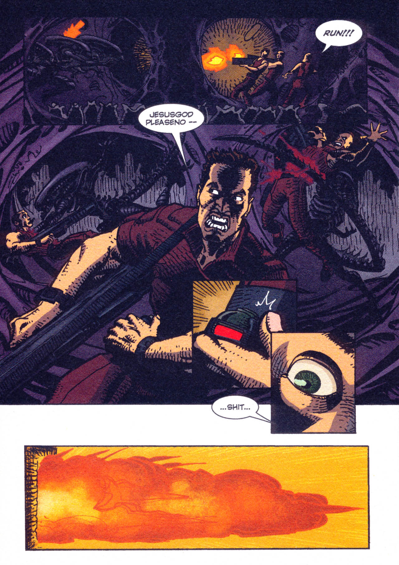 Read online Alien vs. Predator: Thrill of the Hunt comic -  Issue # TPB - 77