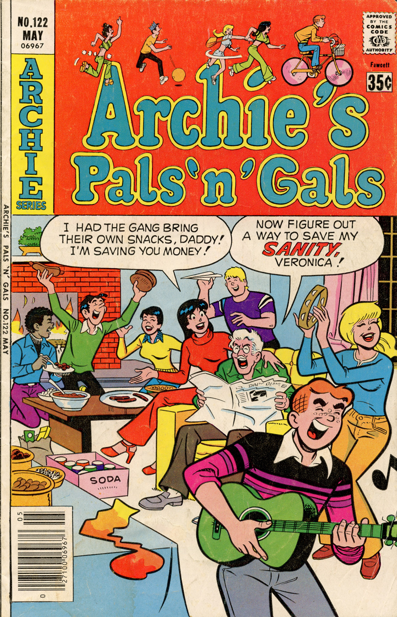 Read online Archie's Pals 'N' Gals (1952) comic -  Issue #122 - 1