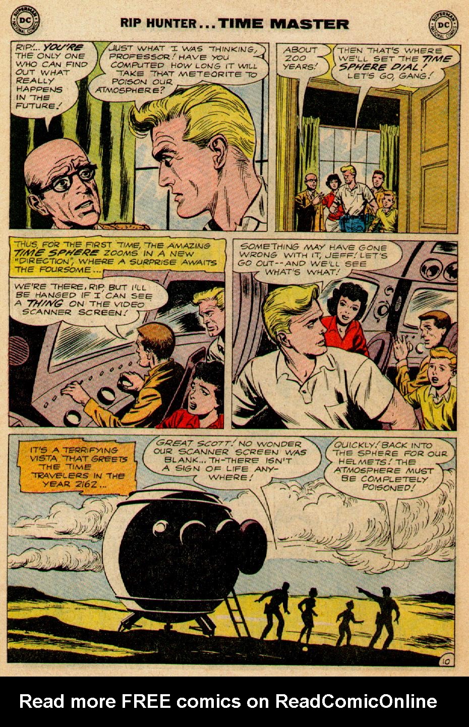 Read online Rip Hunter...Time Master comic -  Issue #12 - 14