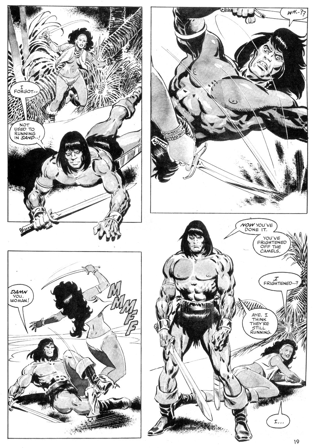 Read online The Savage Sword Of Conan comic -  Issue #55 - 19