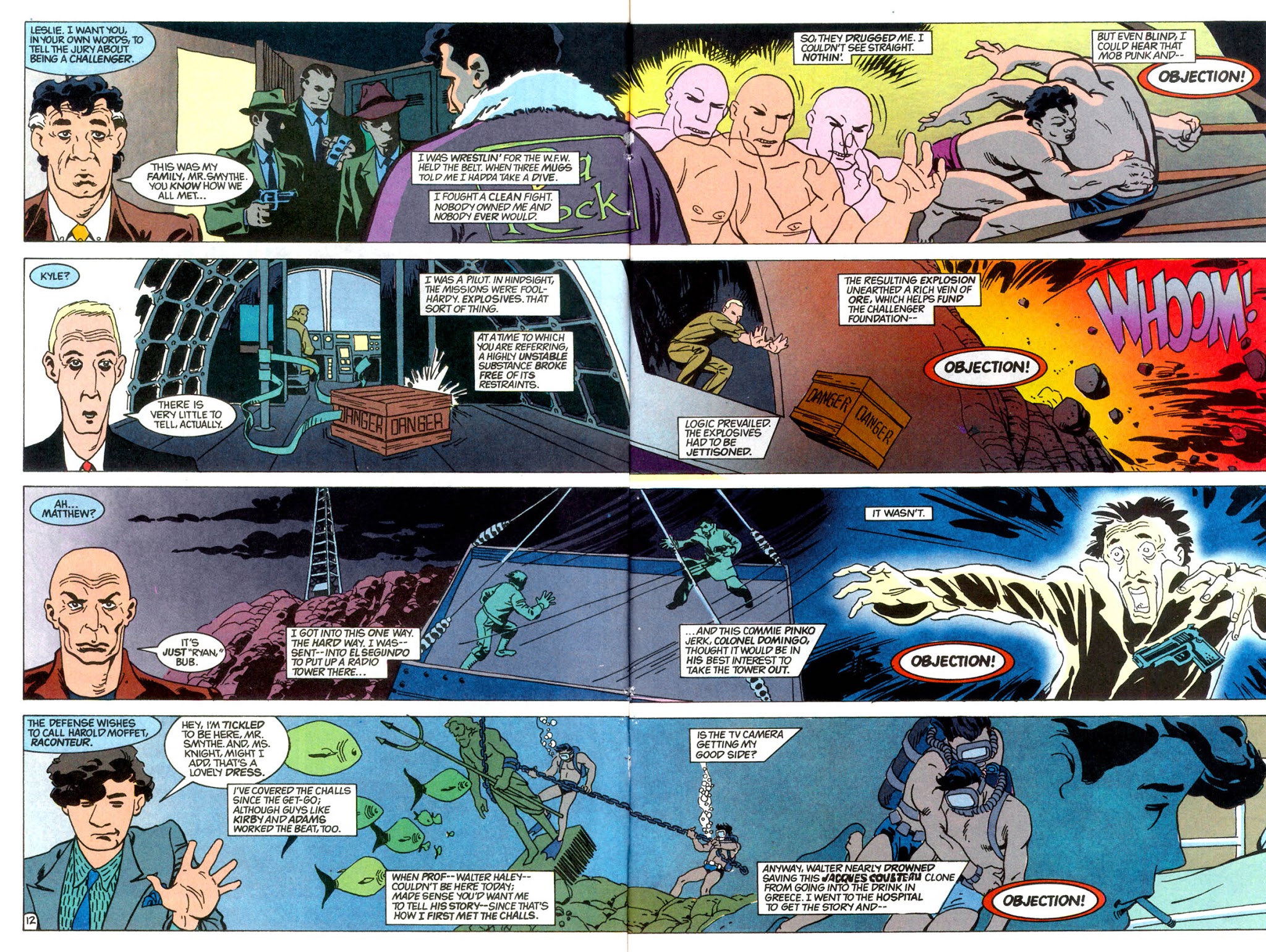 Read online Challengers of the Unknown (1991) comic -  Issue #2 - 16