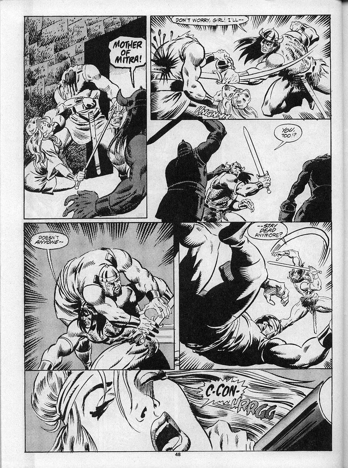 The Savage Sword Of Conan issue 201 - Page 50