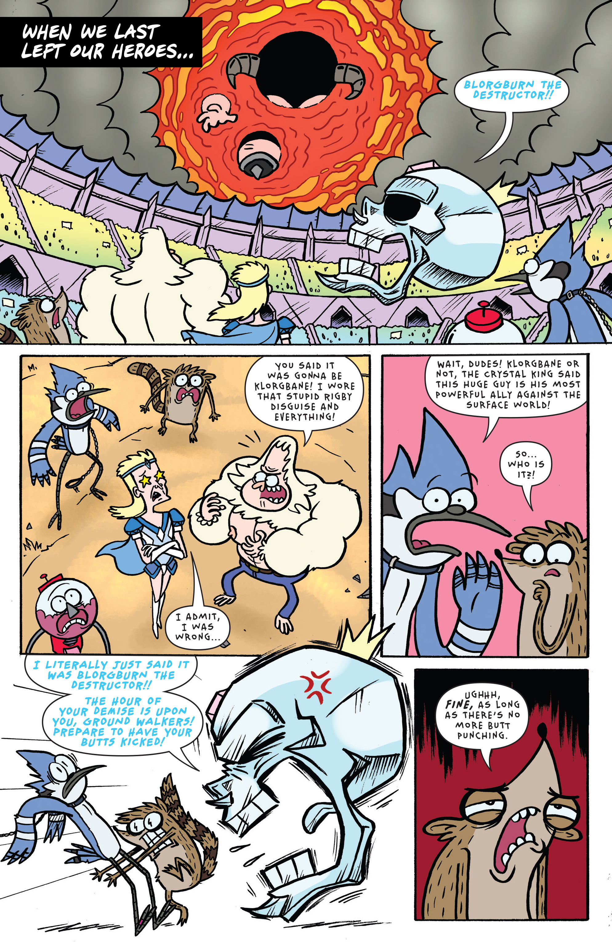Read online Regular Show comic -  Issue #32 - 3