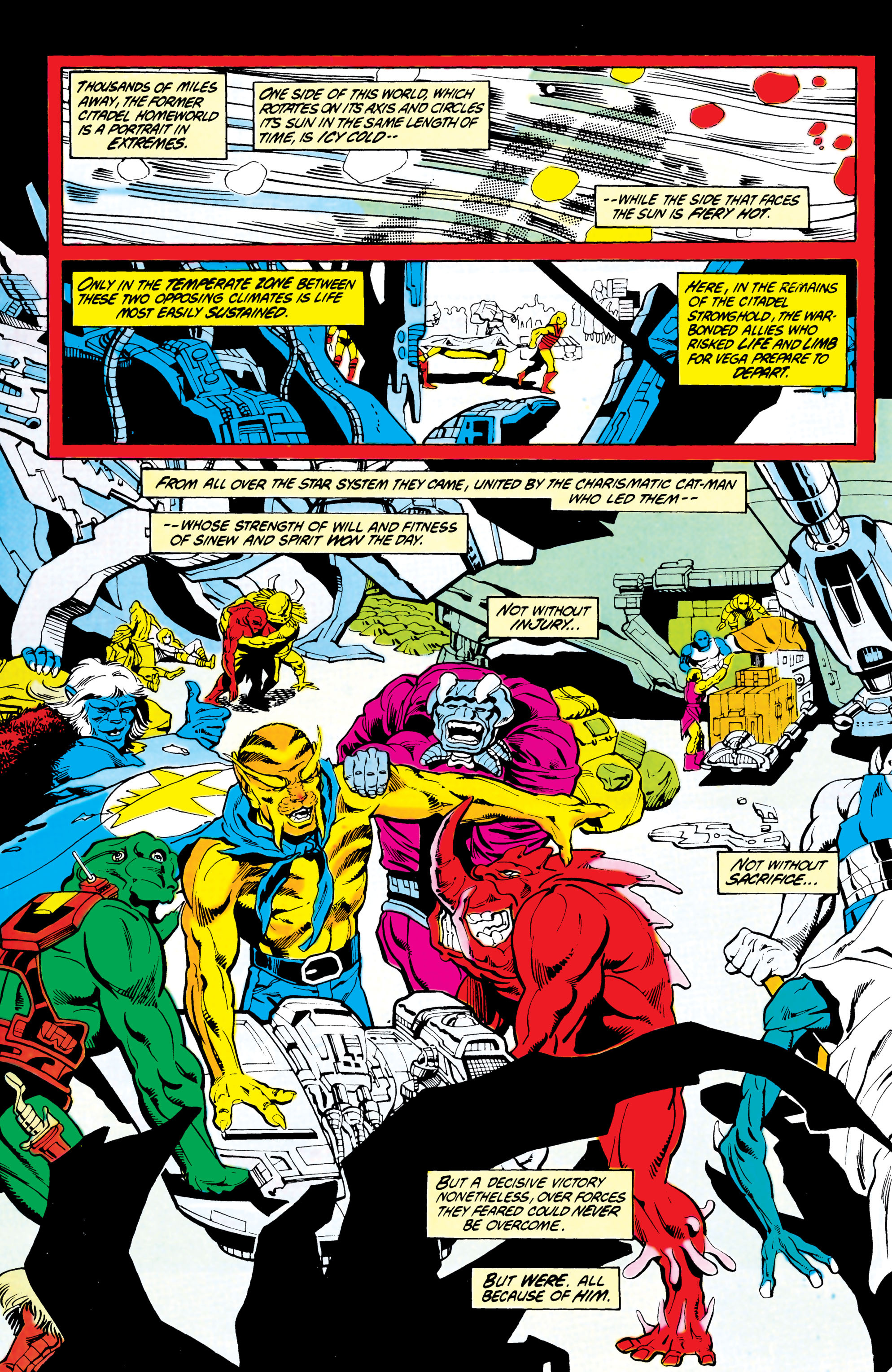 Read online The Omega Men (1983) comic -  Issue #8 - 10