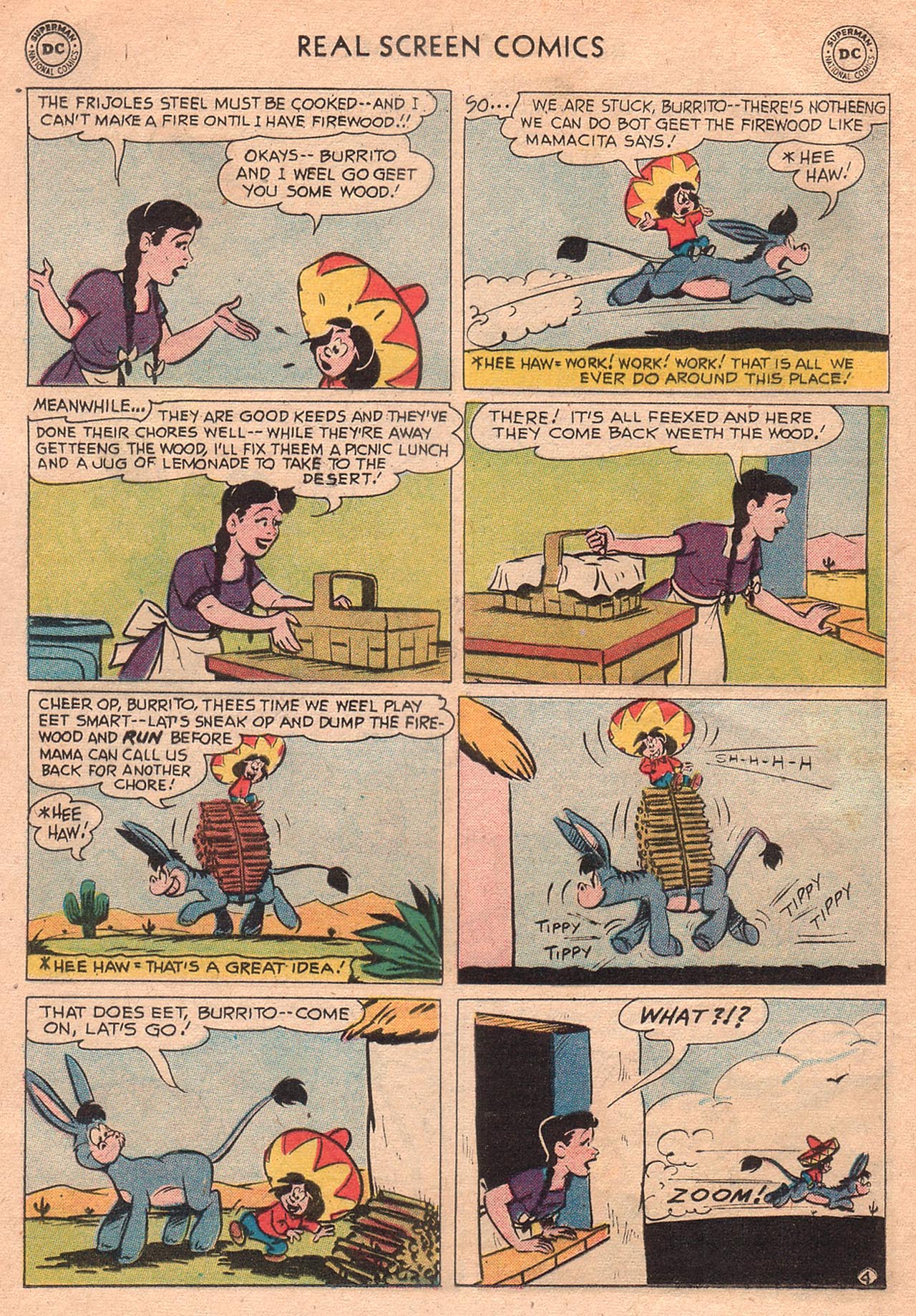 Read online Real Screen Comics comic -  Issue #121 - 24