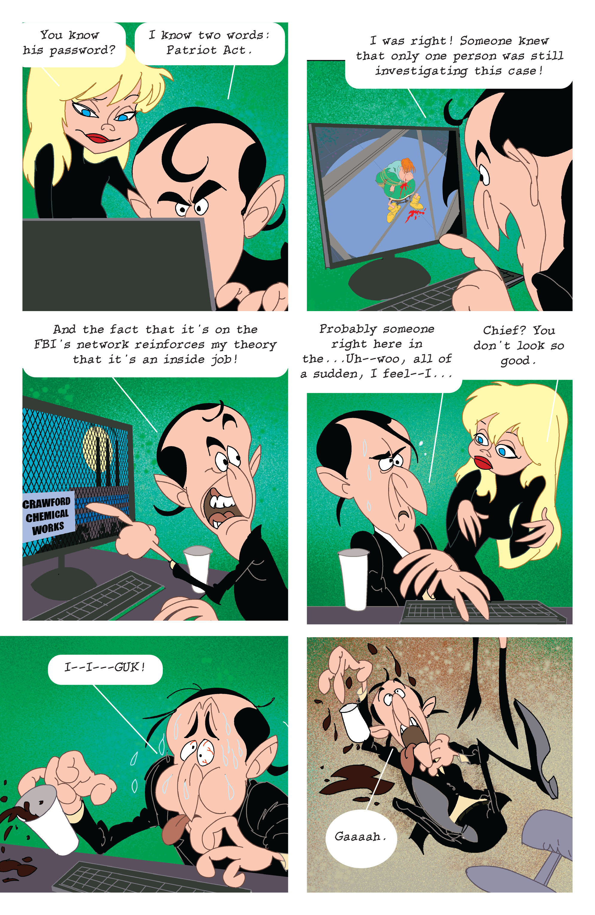 Read online Plastic Man (2004) comic -  Issue #5 - 21