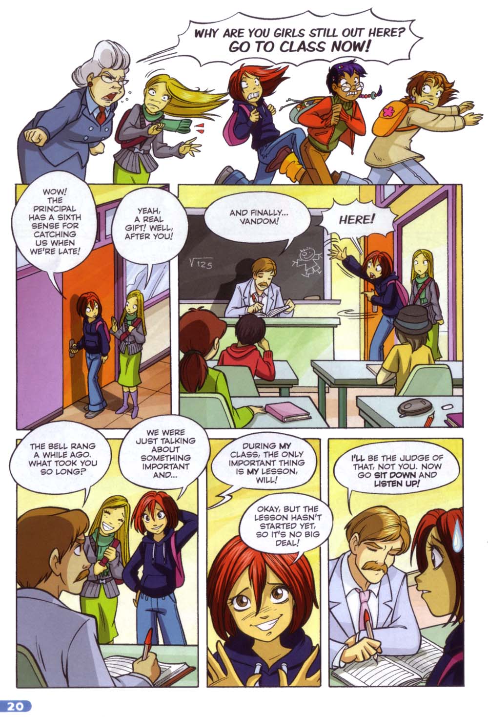Read online W.i.t.c.h. comic -  Issue #71 - 12