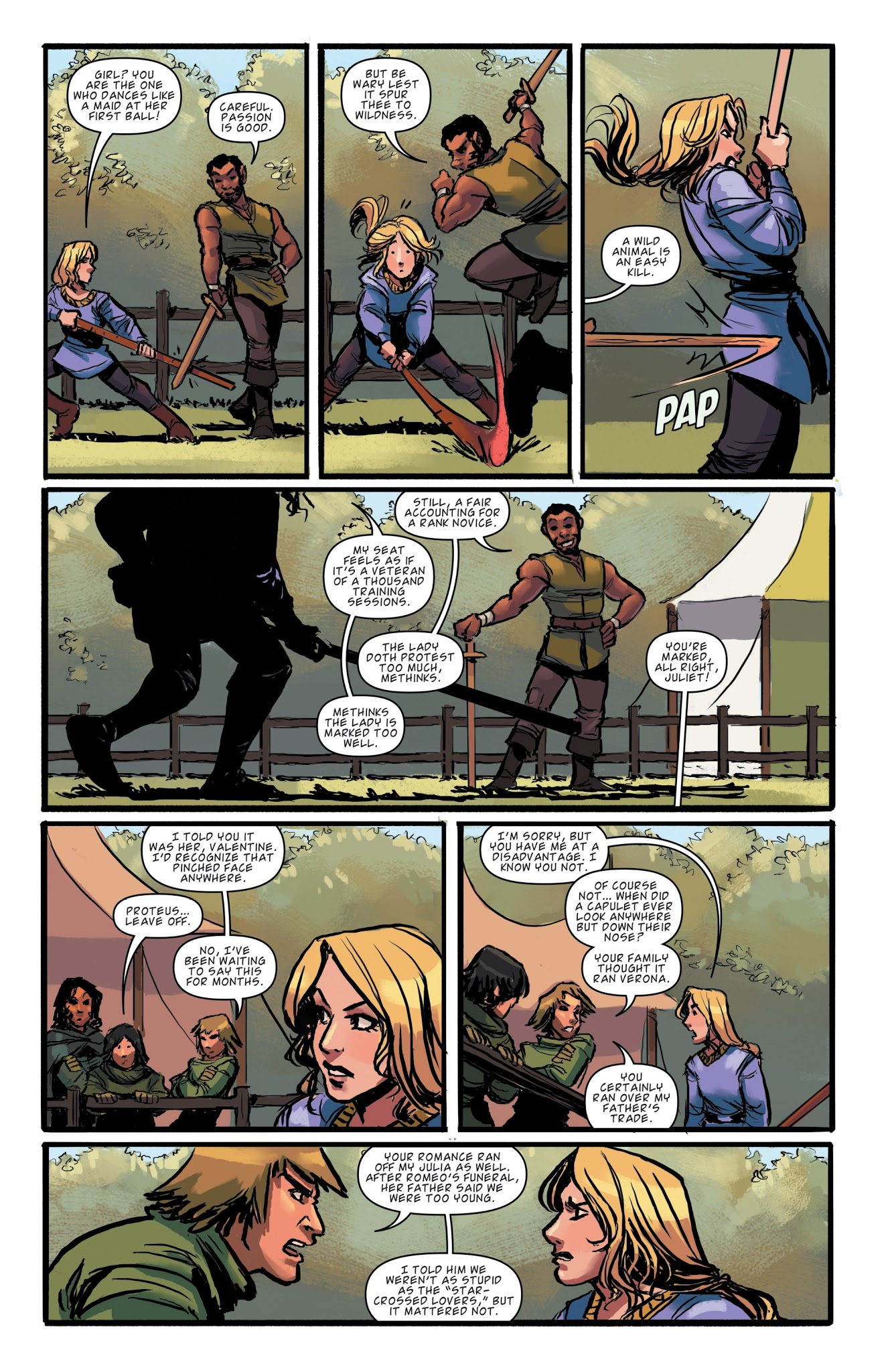 Read online Kill Shakespeare: Juliet: Past is Prologue comic -  Issue #3 - 10