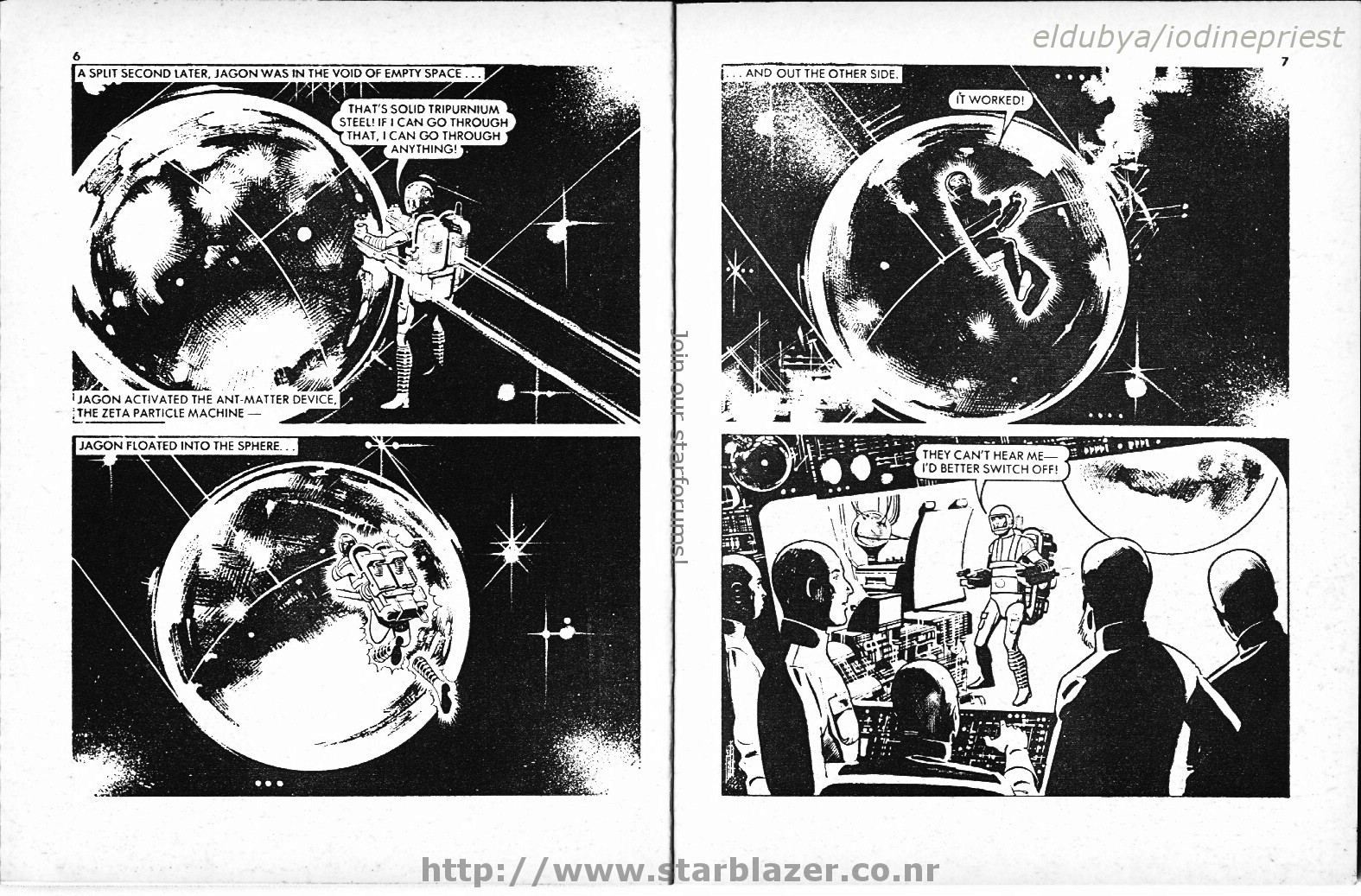 Read online Starblazer comic -  Issue #80 - 5