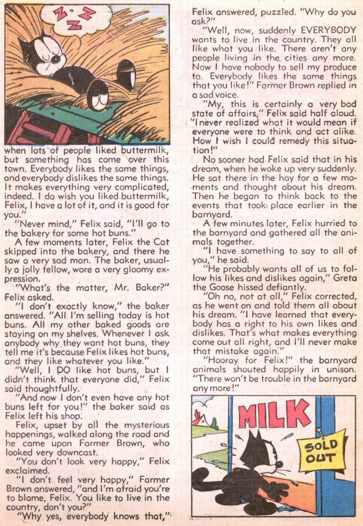 Read online Felix the Cat (1948) comic -  Issue #15 - 44