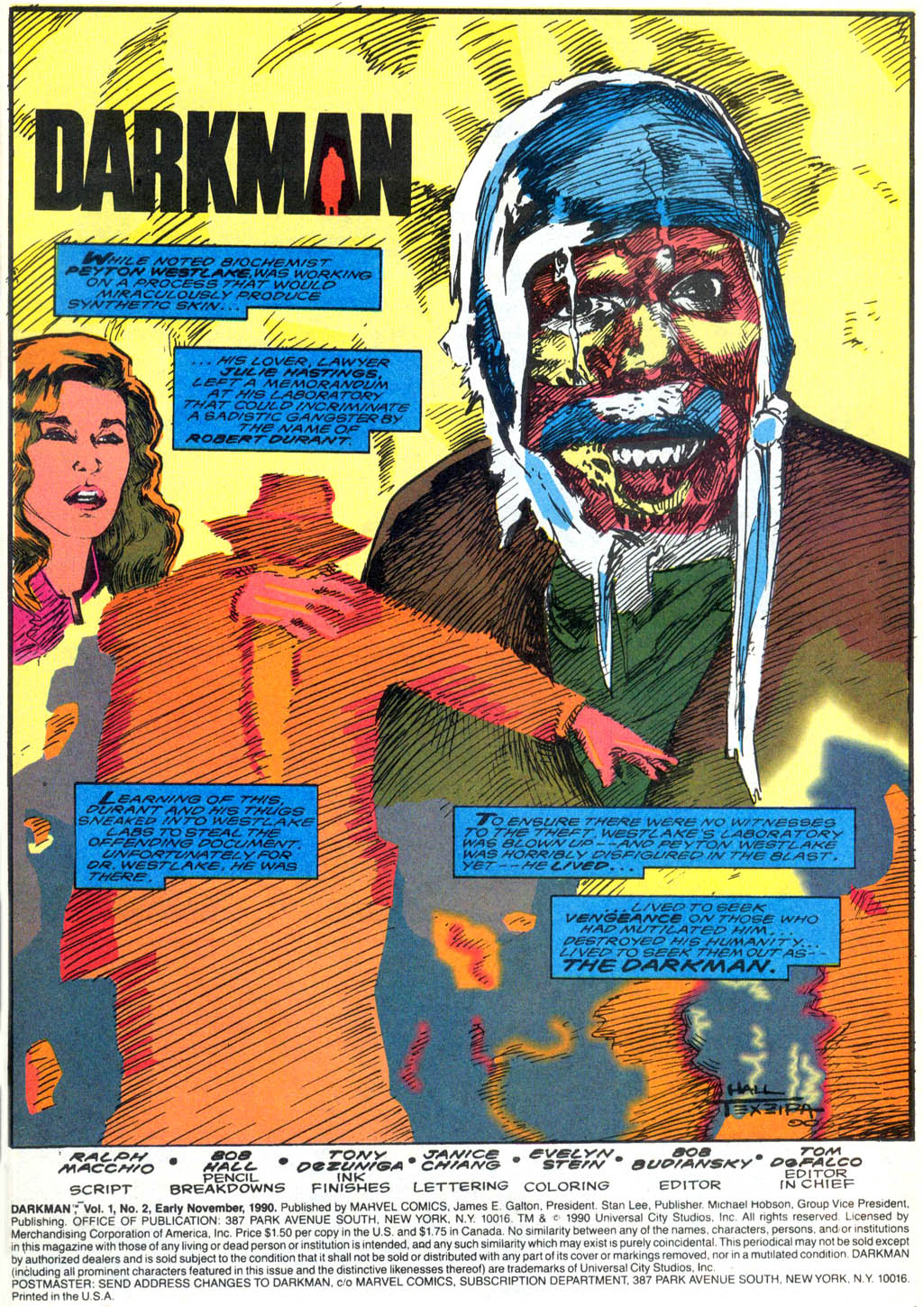 Read online Darkman (1990) comic -  Issue #2 - 2
