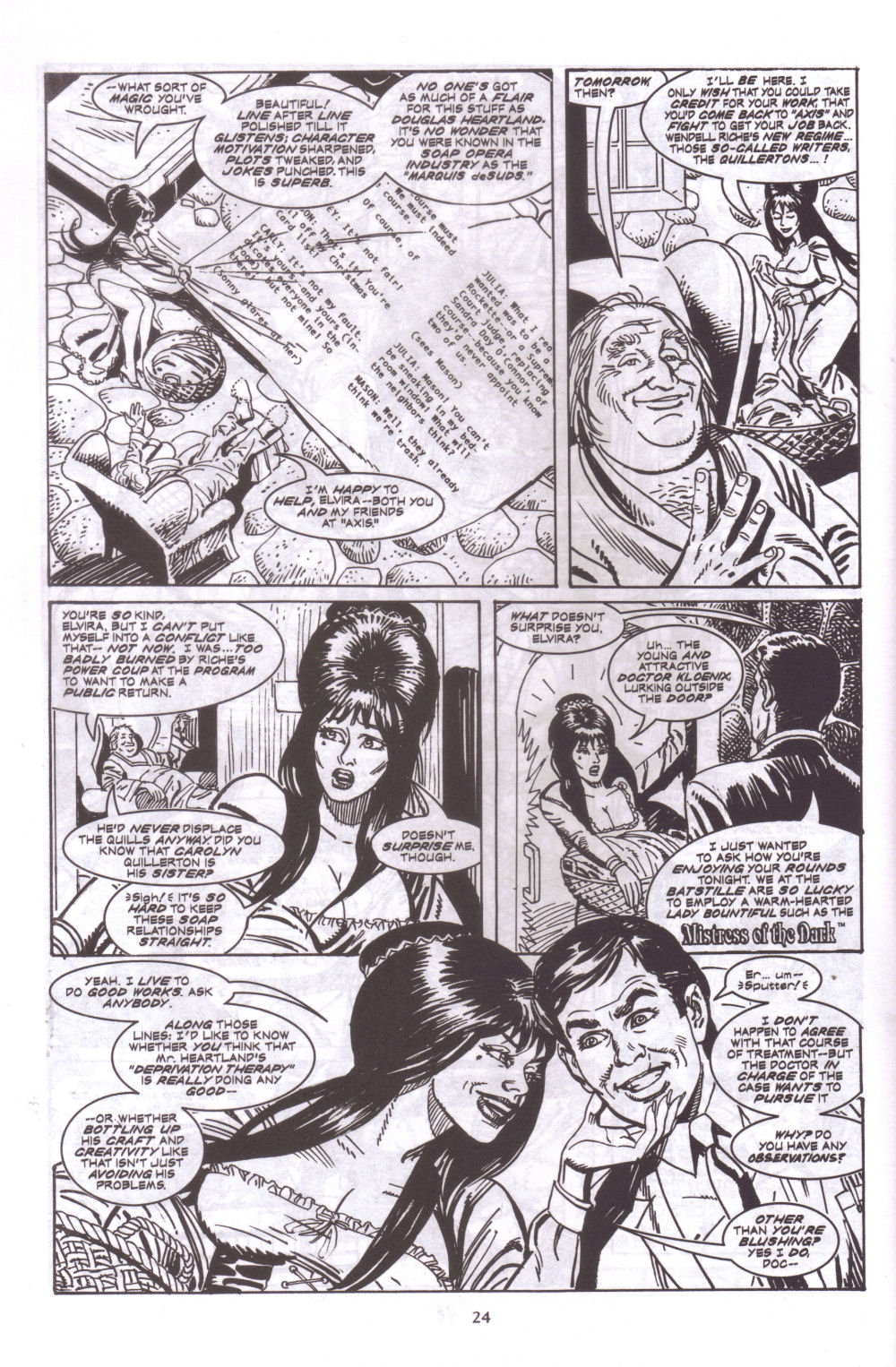 Read online Elvira, Mistress of the Dark comic -  Issue #101 - 21