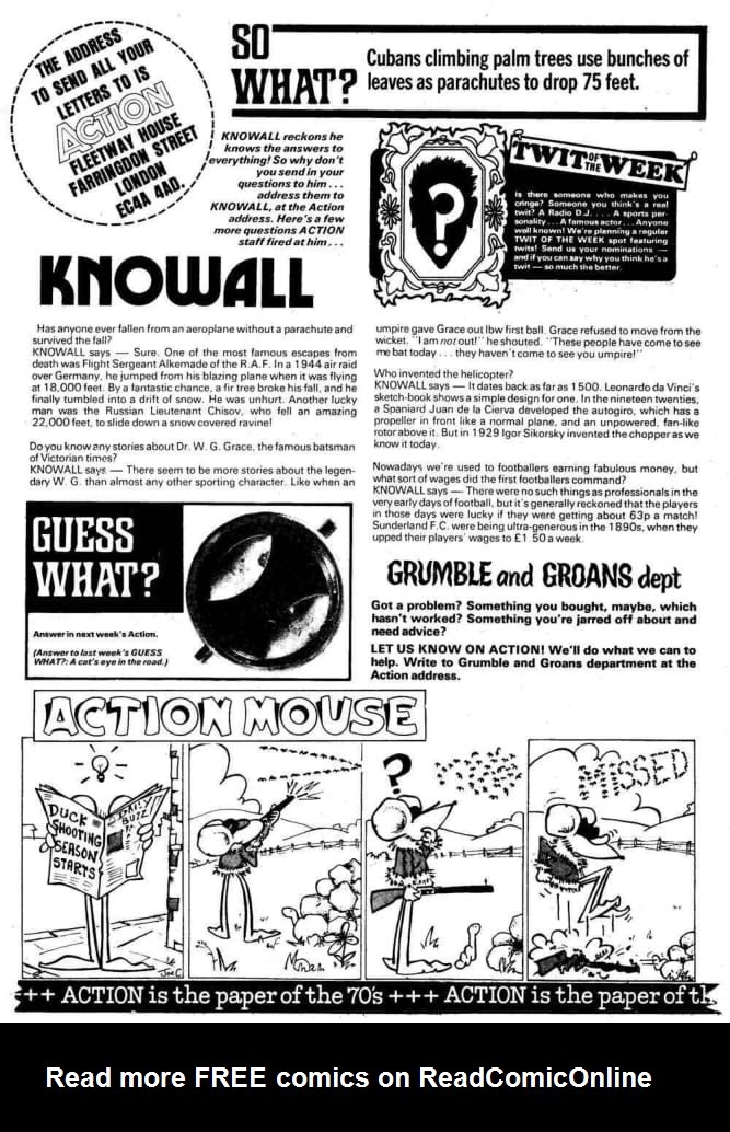 Read online Action (1976) comic -  Issue #2 - 12