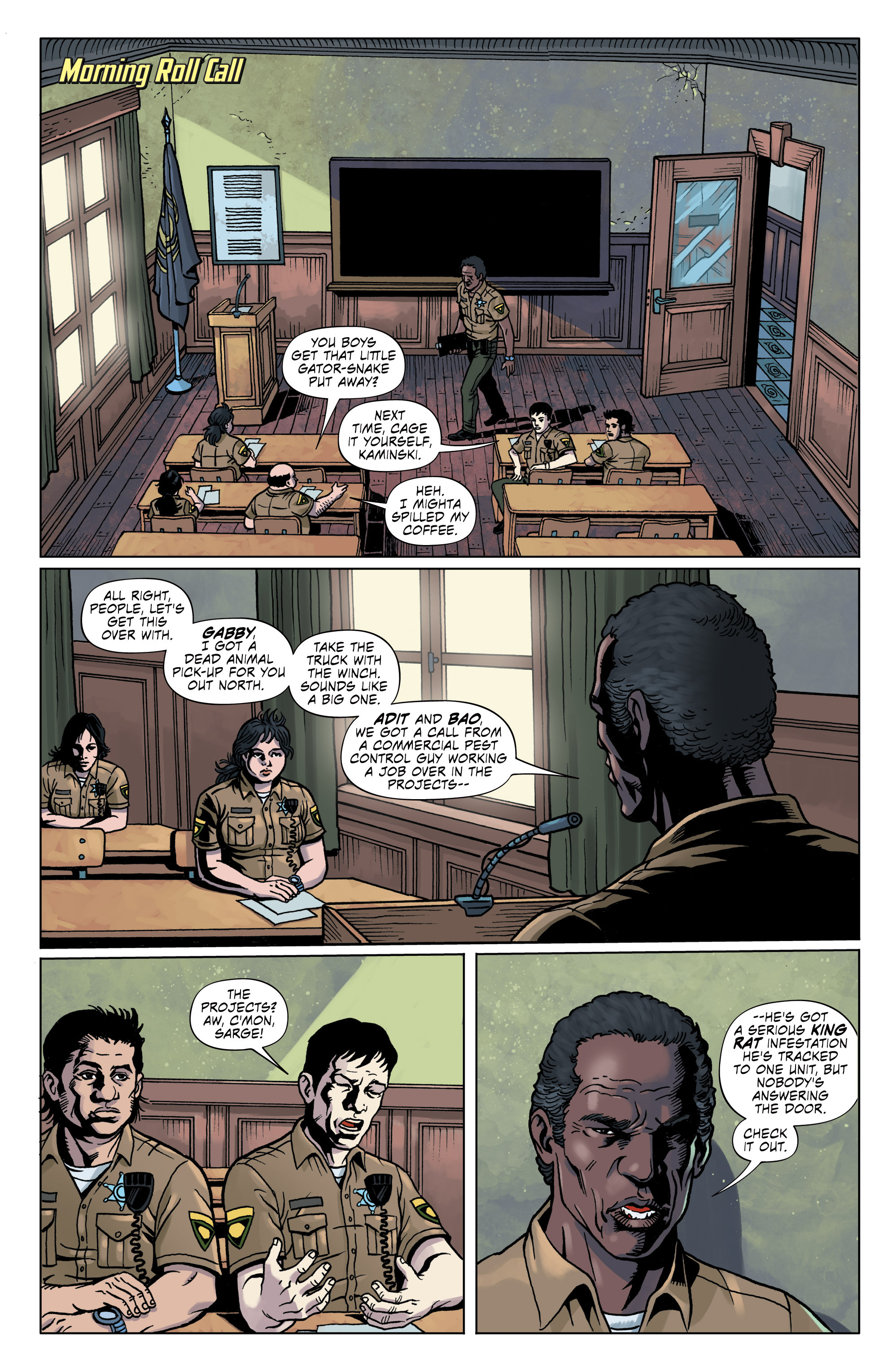 Read online Creature Cops: Special Varmint Unit comic -  Issue #1 - 11