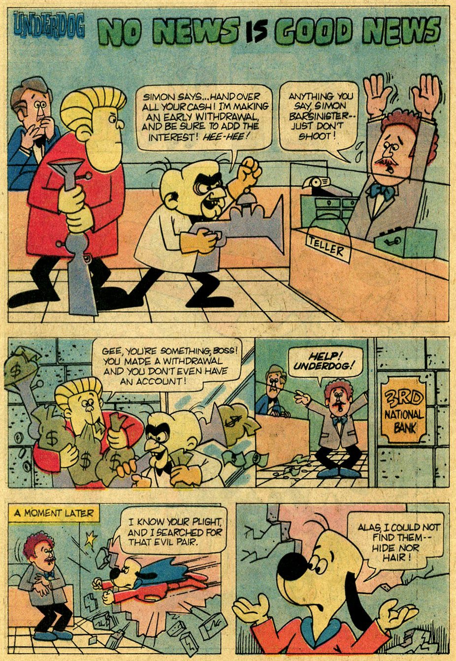 Read online Underdog (1975) comic -  Issue #15 - 20