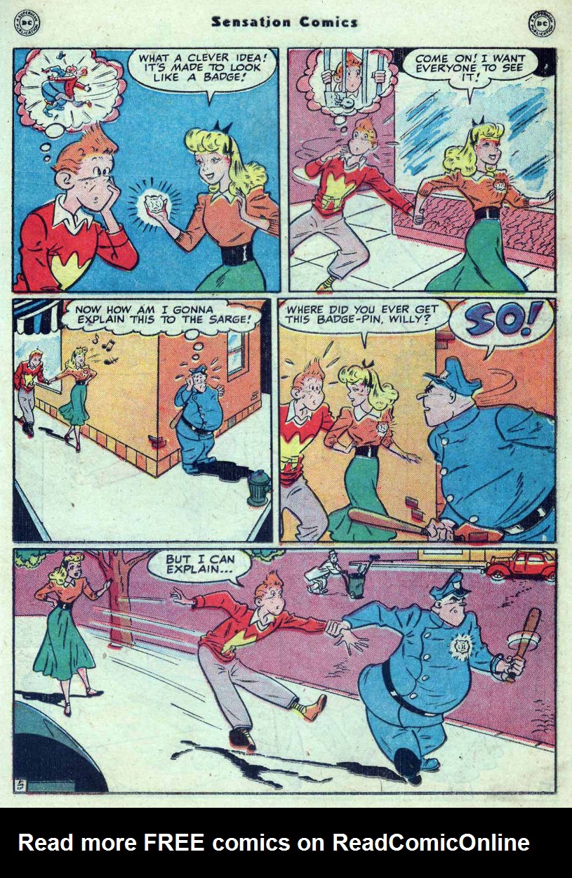 Read online Sensation (Mystery) Comics comic -  Issue #82 - 35