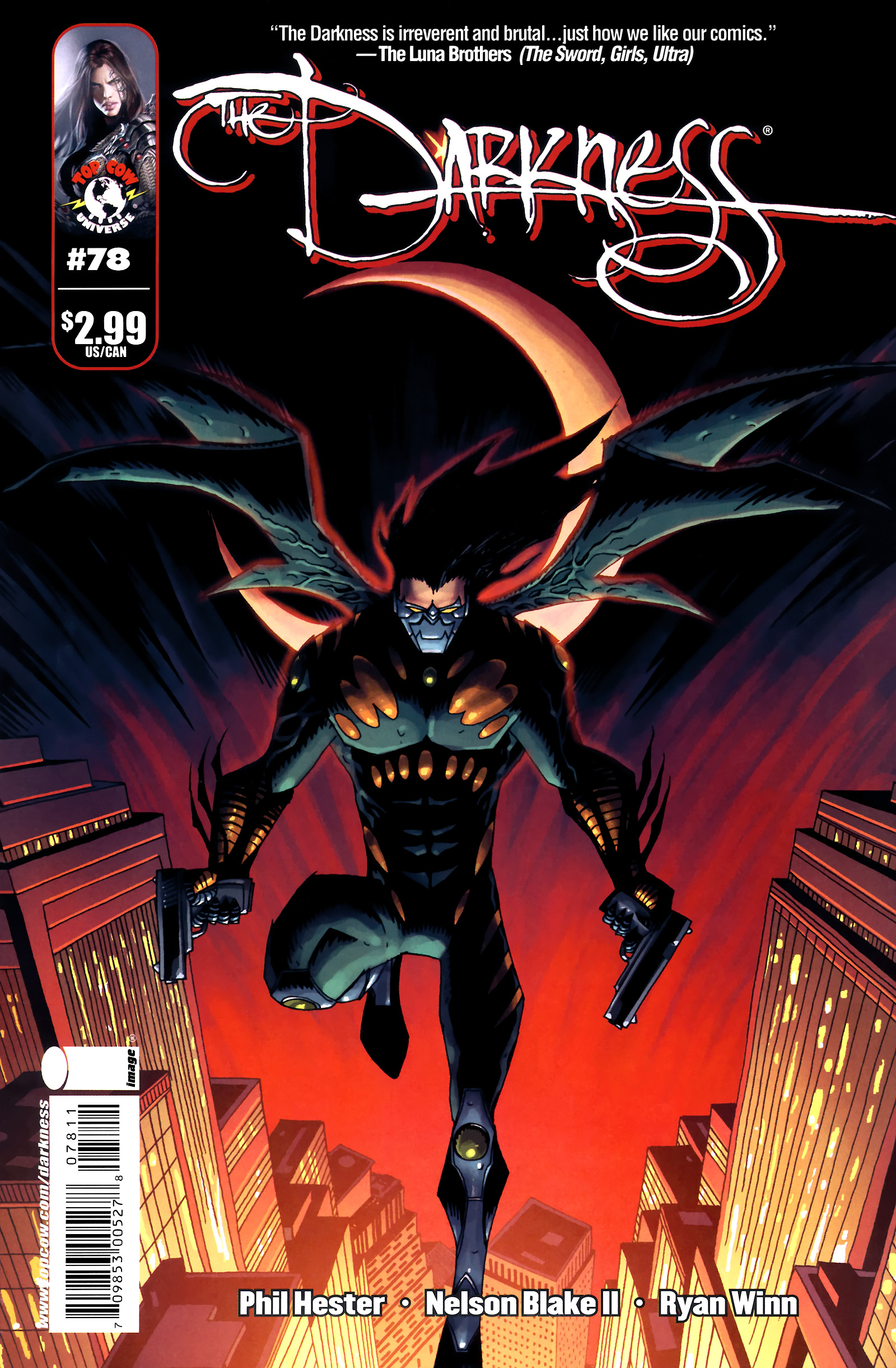 Read online The Darkness (2007) comic -  Issue #78 - 1