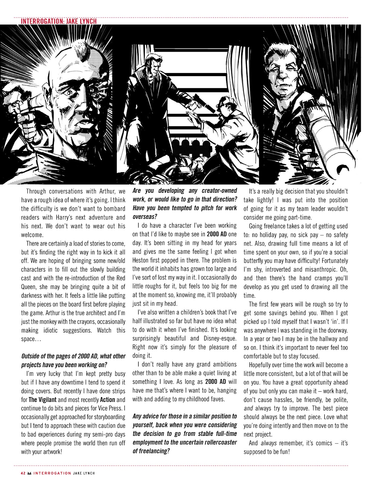 Judge Dredd Megazine (Vol. 5) issue 420 - Page 42