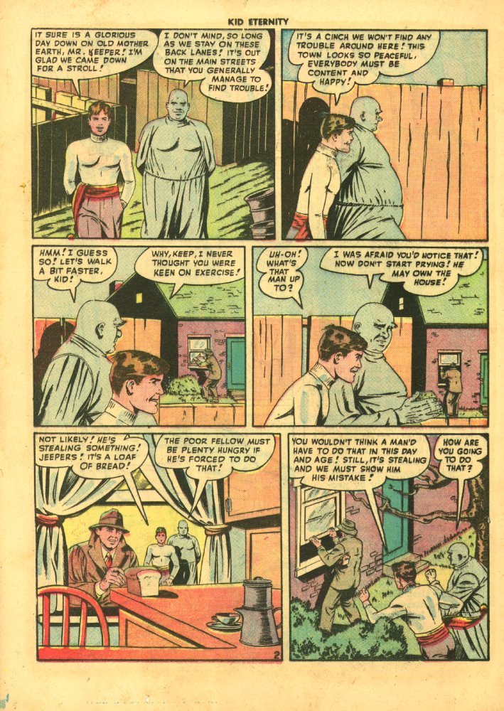 Read online Kid Eternity (1946) comic -  Issue #11 - 16