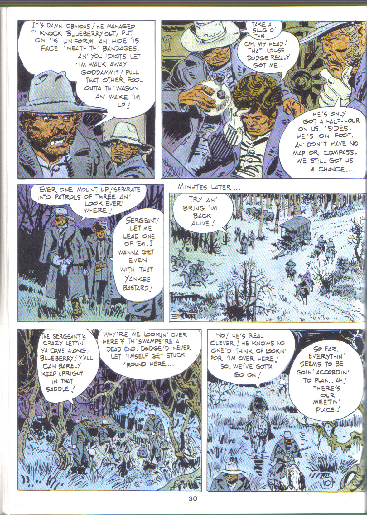 Read online Young Blueberry comic -  Issue # TPB 3 - 31