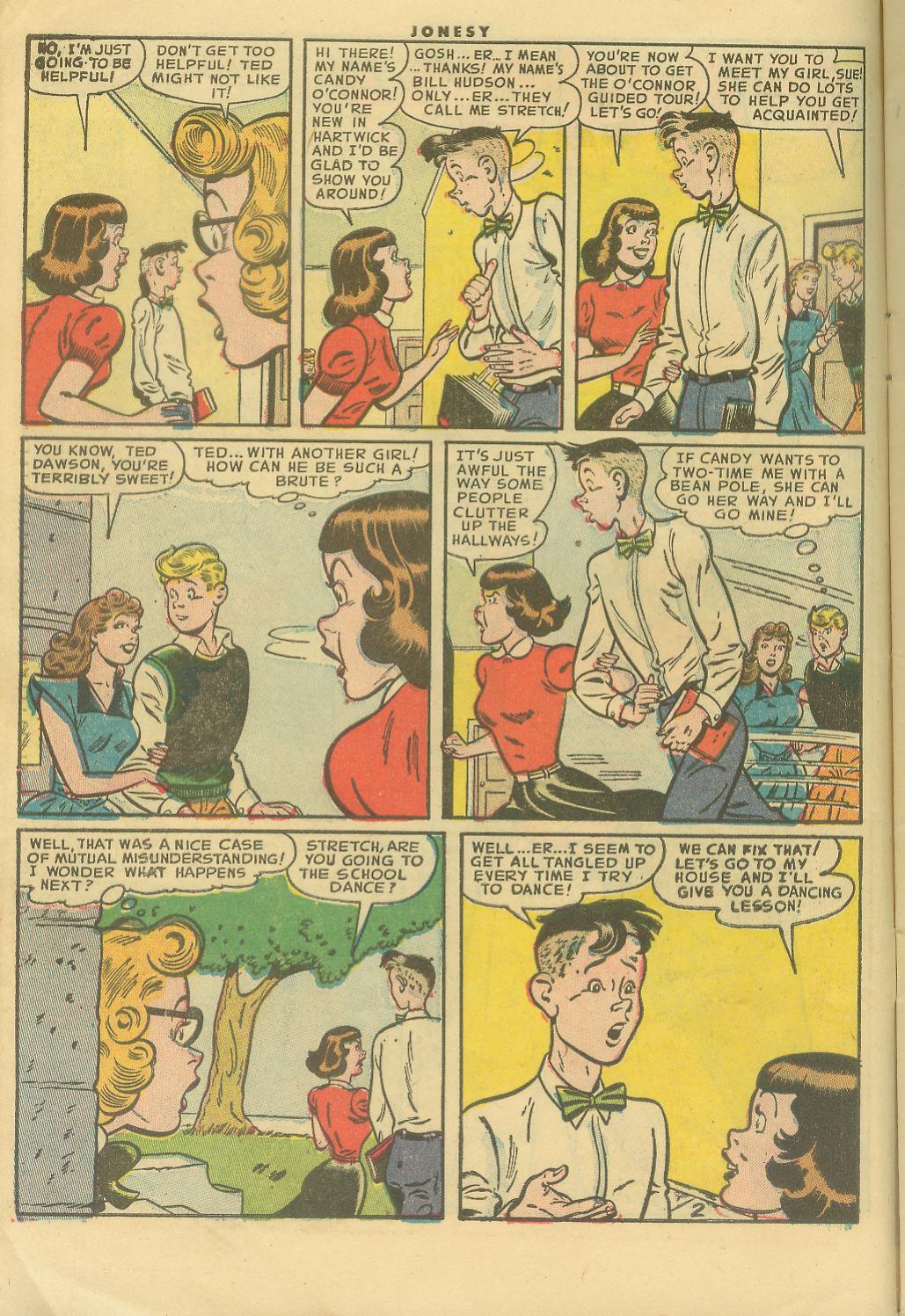 Read online Jonesy (1953) comic -  Issue #4 - 10