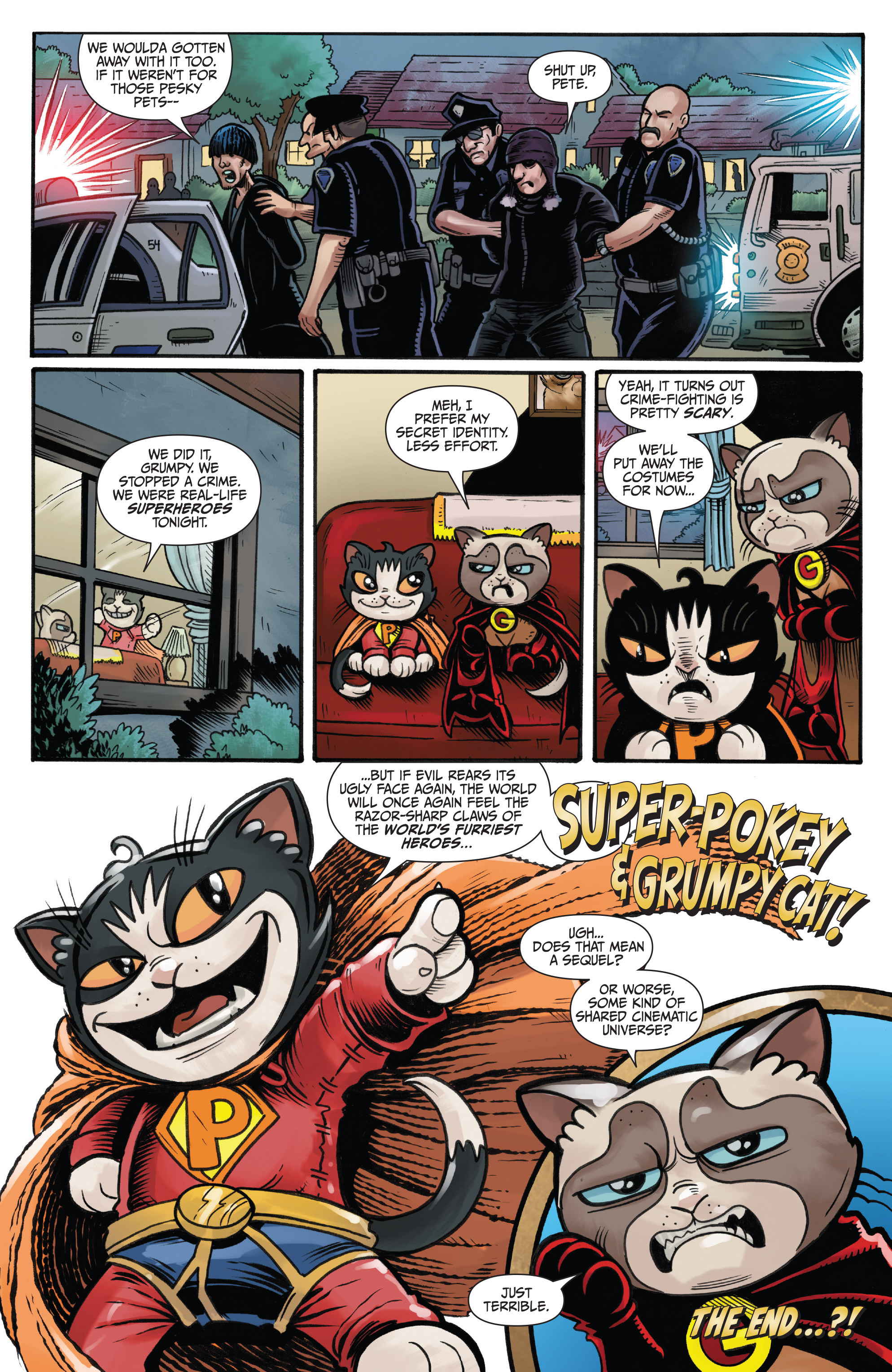 Read online Free Comic Book Day 2016 comic -  Issue # Grumpy Cat - 14